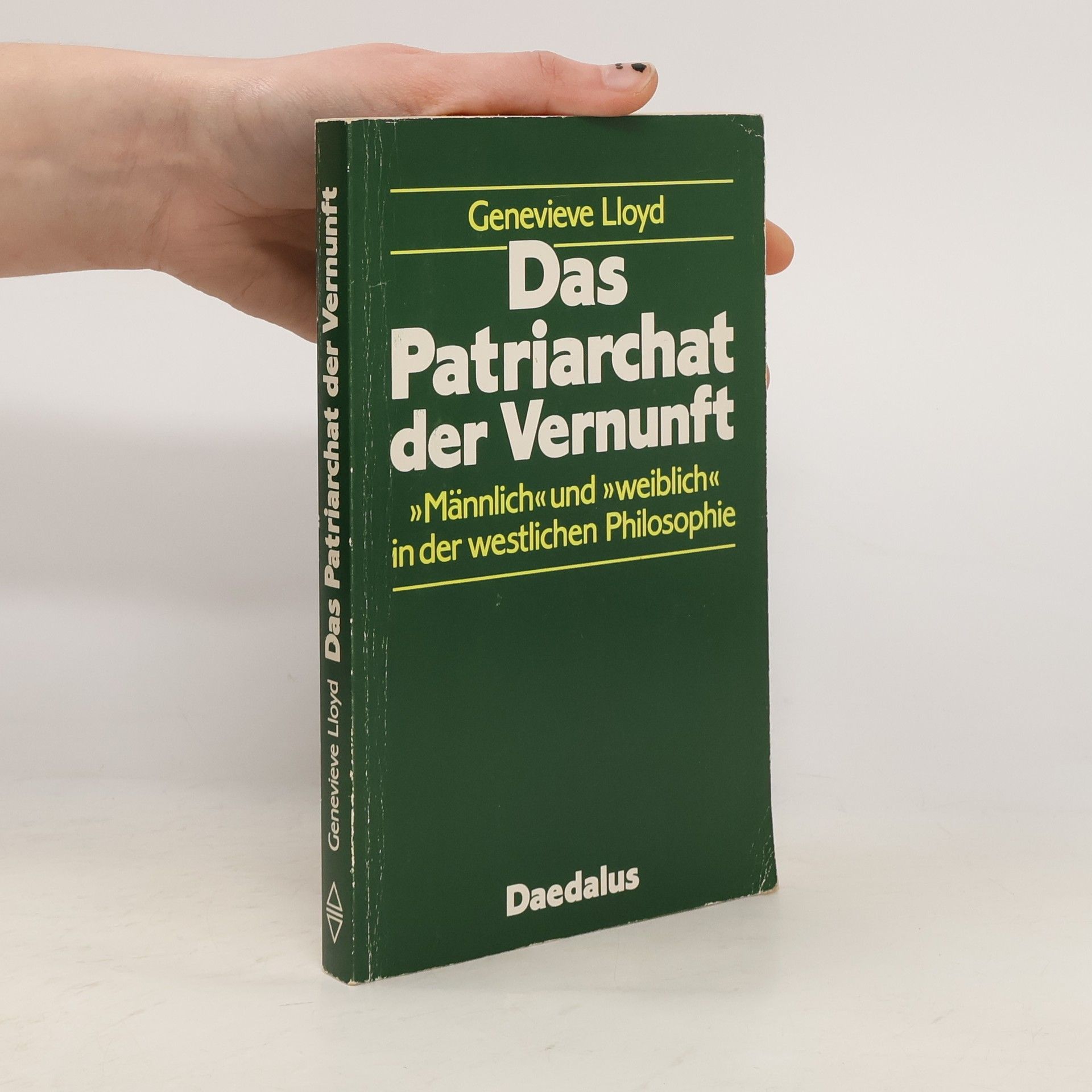 Genevieve Lloyd Das Patriarchat der Vernunft
