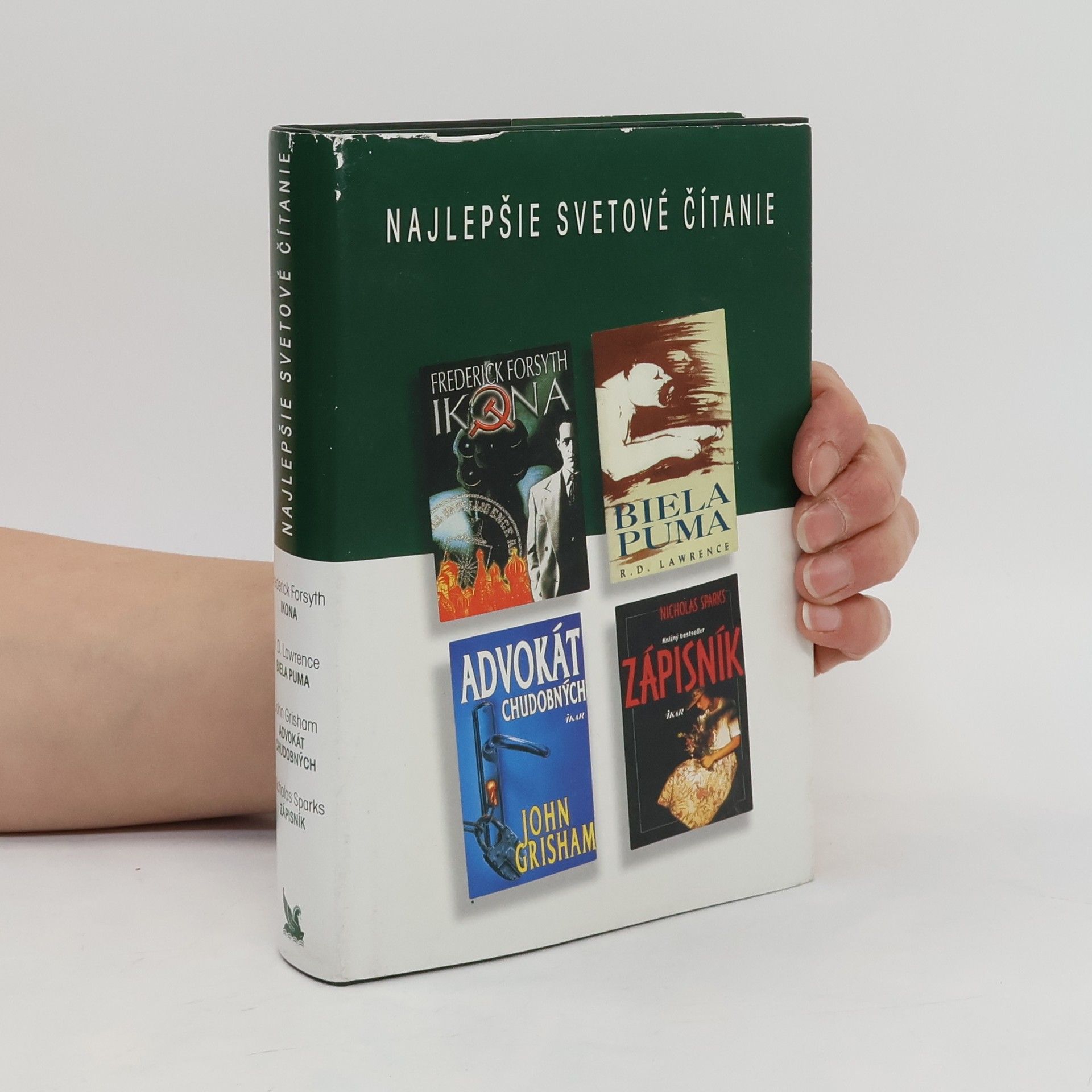 Frederick Forsyth Najlepšie svetové čitanie. Ikona. Biela puma. Advokát chudobných. Zápisník