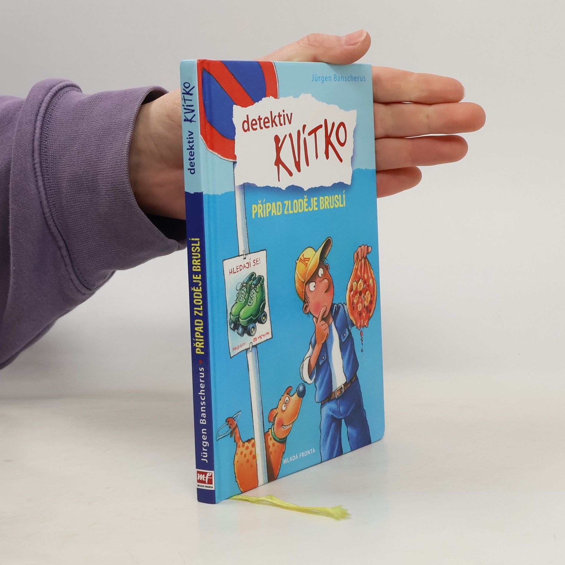 Jürgen Banscherus Detektiv Kvítko. Případ zloděje bruslí