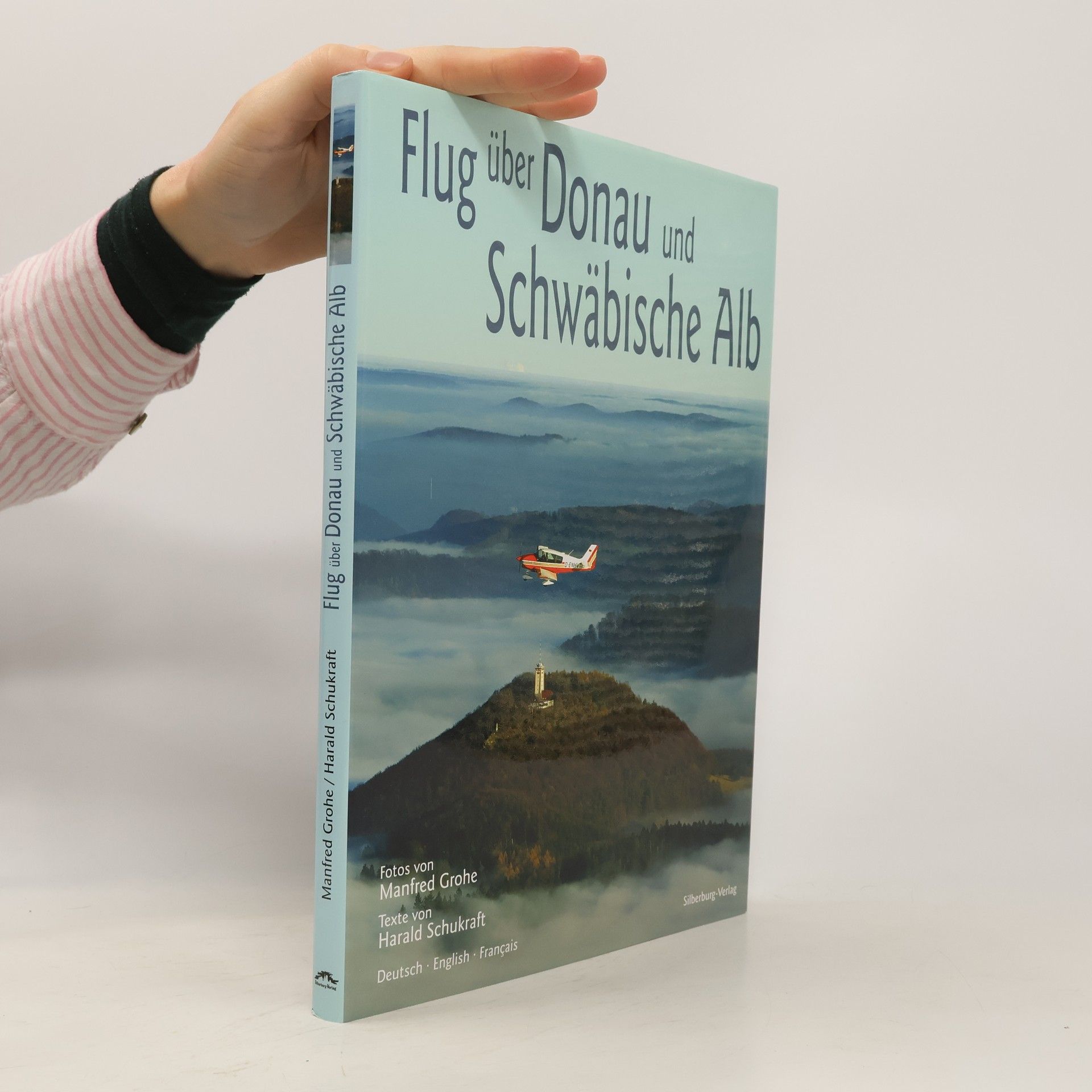 Manfred Grohe Flug über Donau und Schwäbische Alb