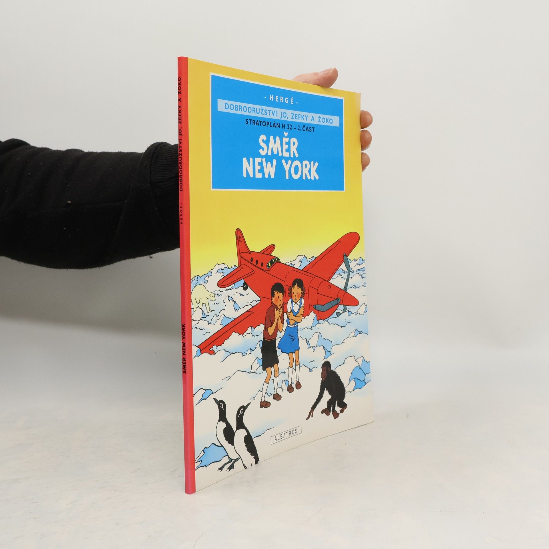 Hergé Stratoplán H 22. 2. část. Směr New York