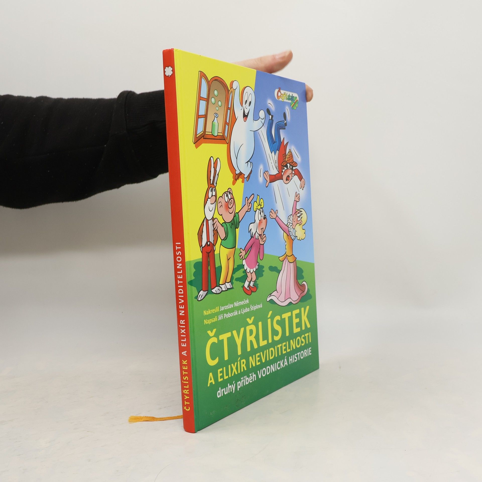 Jaroslav Němeček Čtyřlístek a elixír neviditelnosti