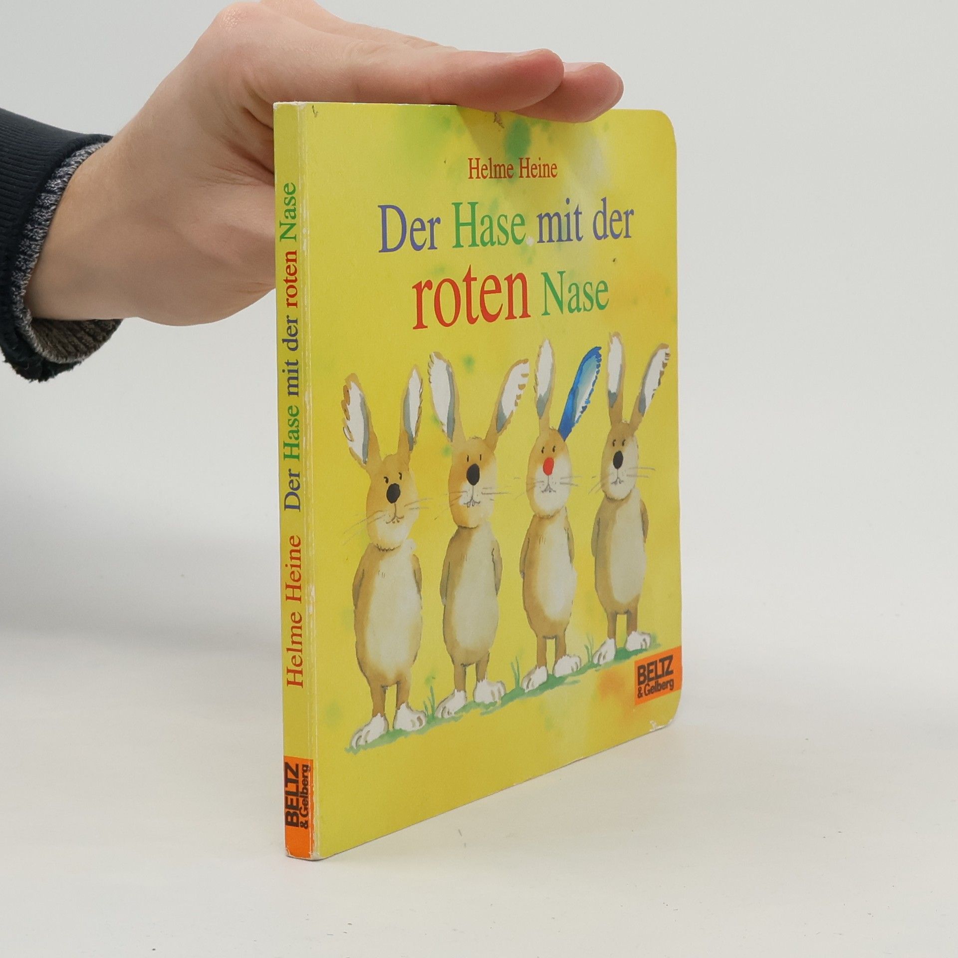 Helme Heine Der Hase mit der roten Nase