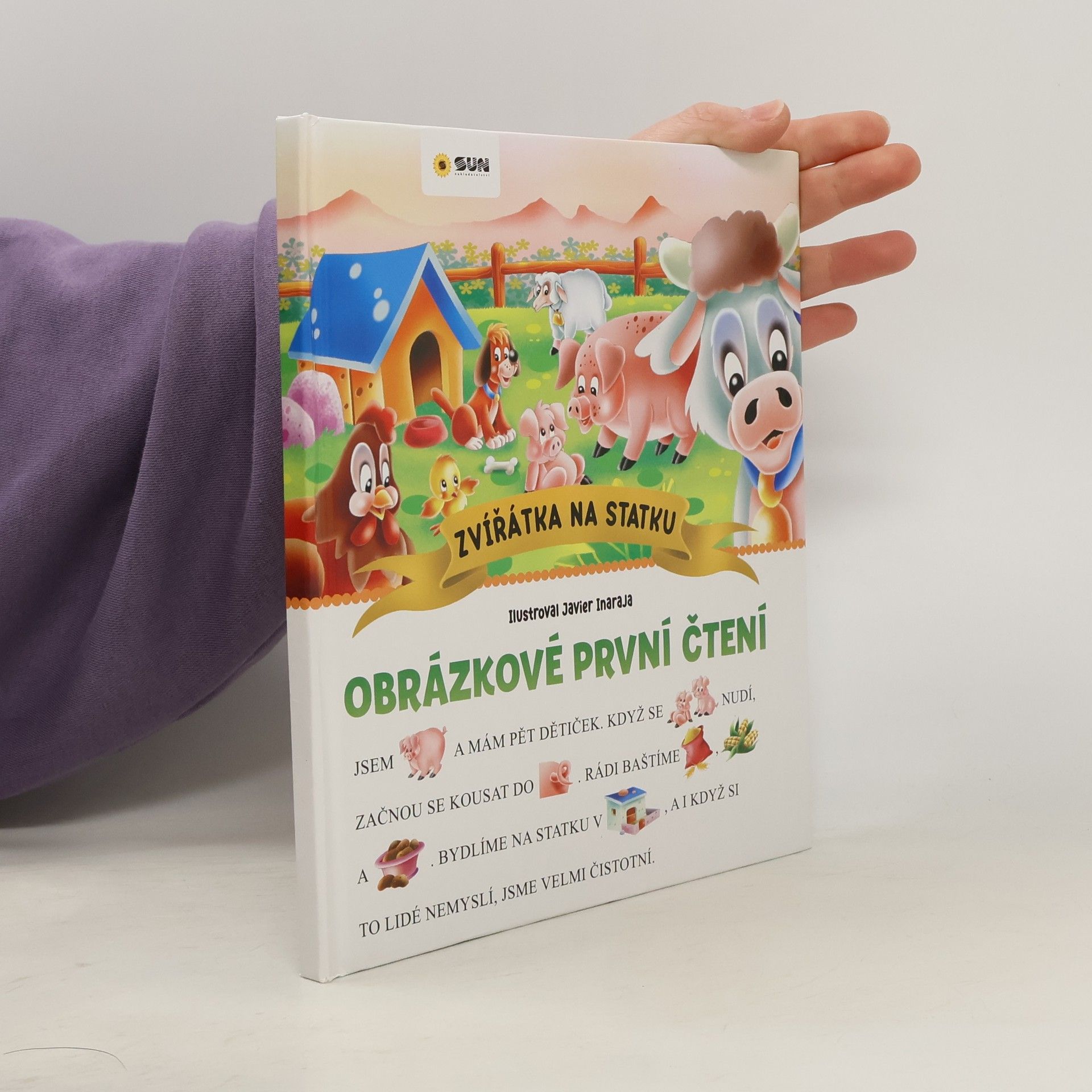 Javier Inaraja Zvířátka na statku. Obrázkové první čtení