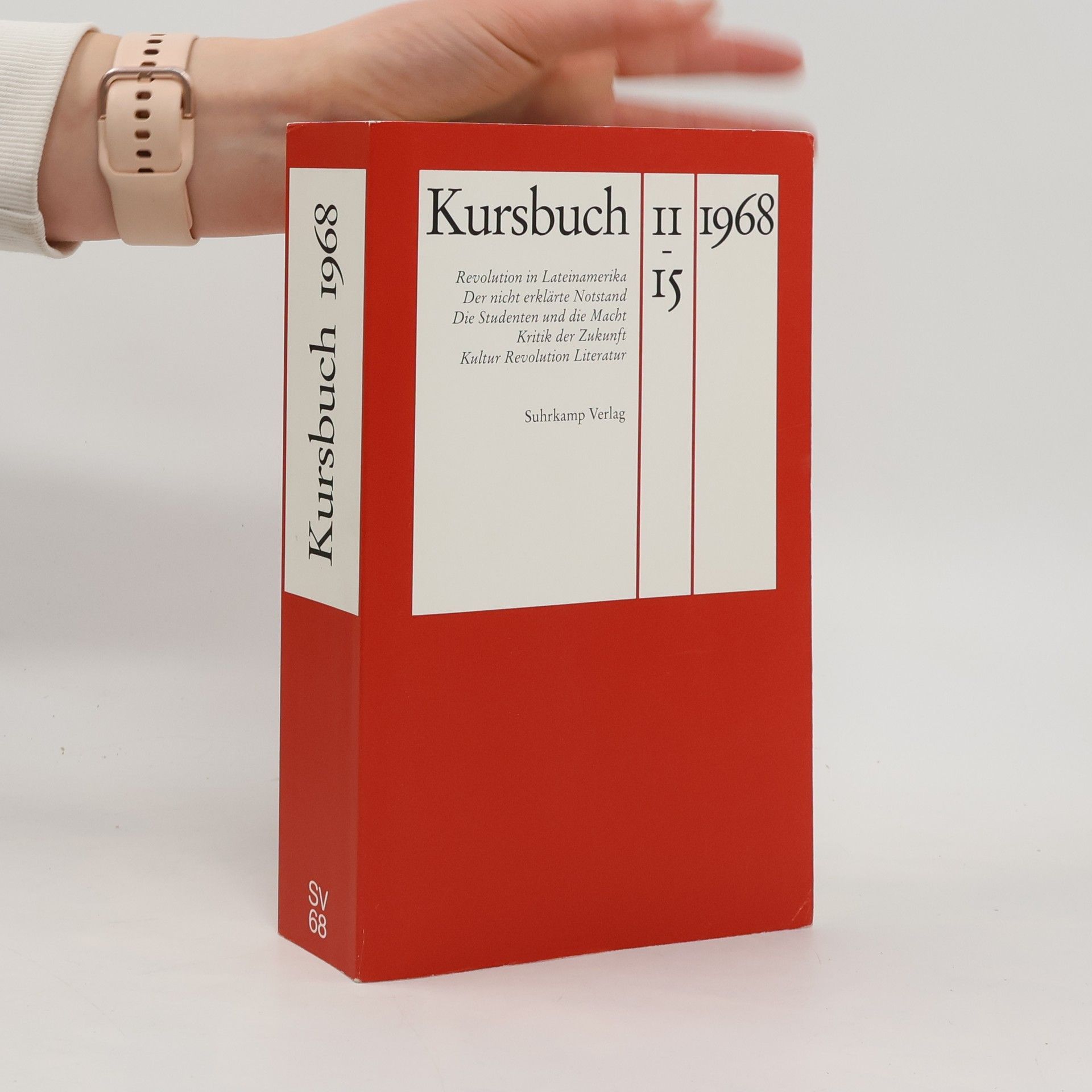 Hans Magnus Enzensberger Kursbuch 1968