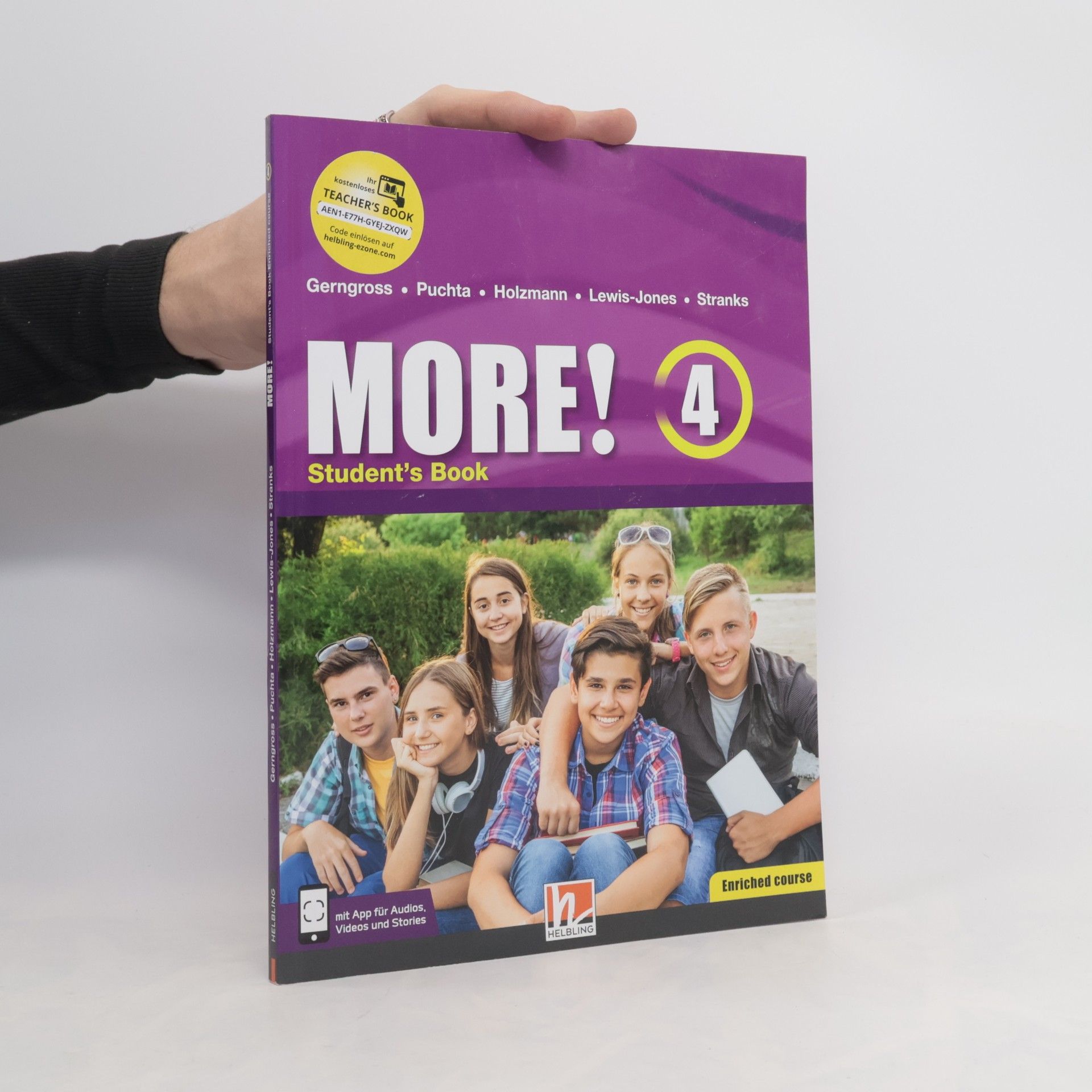 Günther Gerngross MORE! 4 Student's Book Enriched Course mit E-Book+ NEU