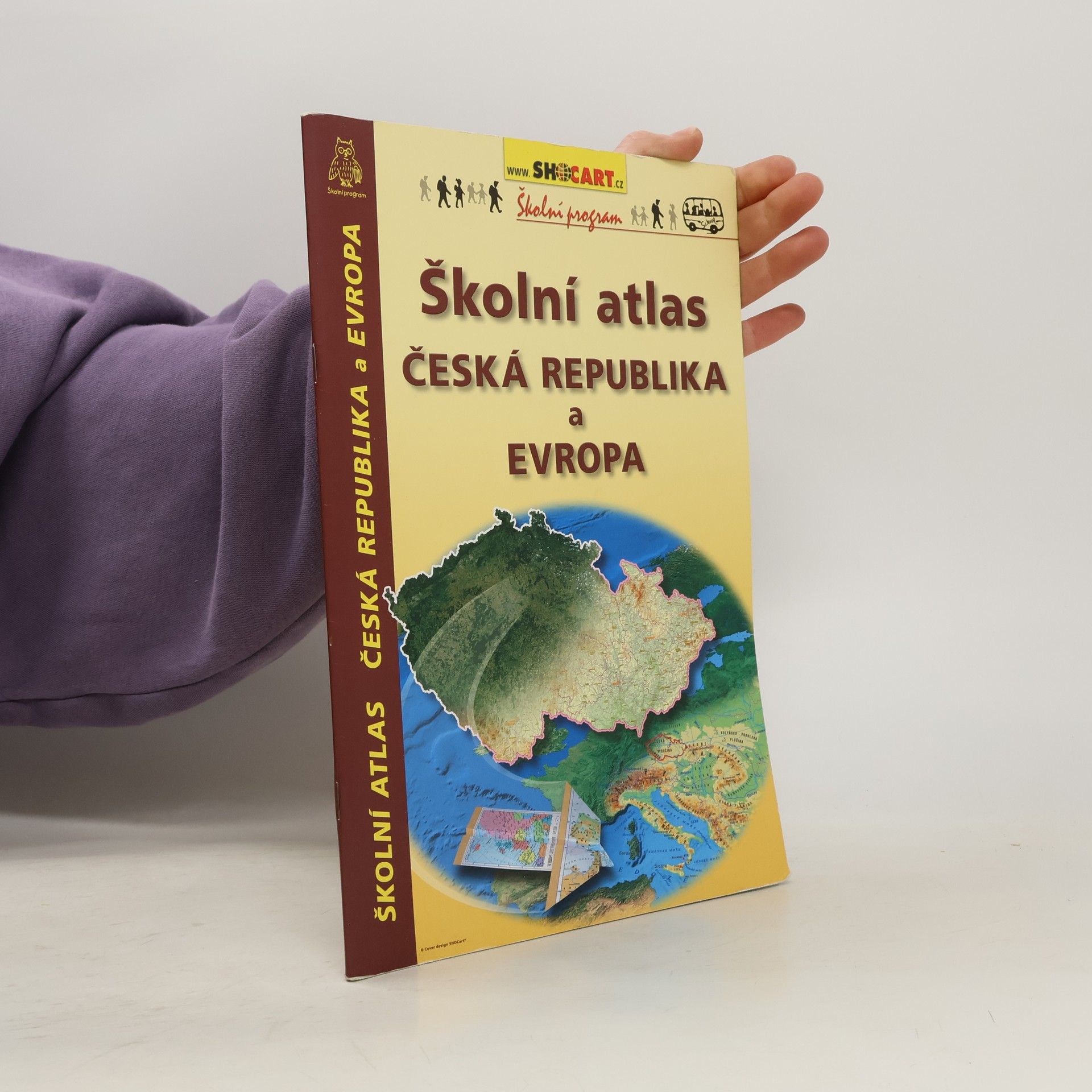 Kolektiv autorů Školní atlas Česká republika a Evropa
