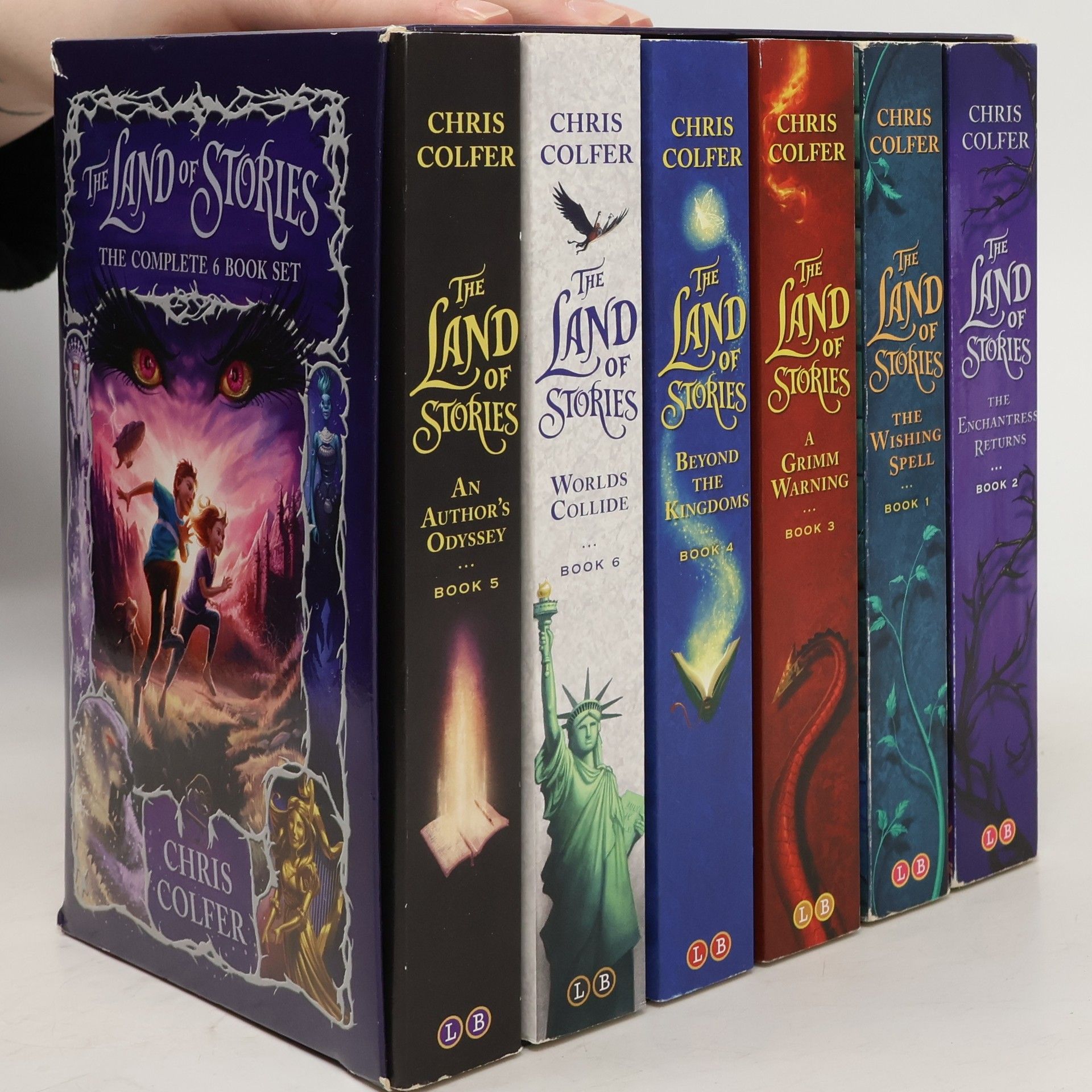 Chris Colfer The Land of Stories 1-6