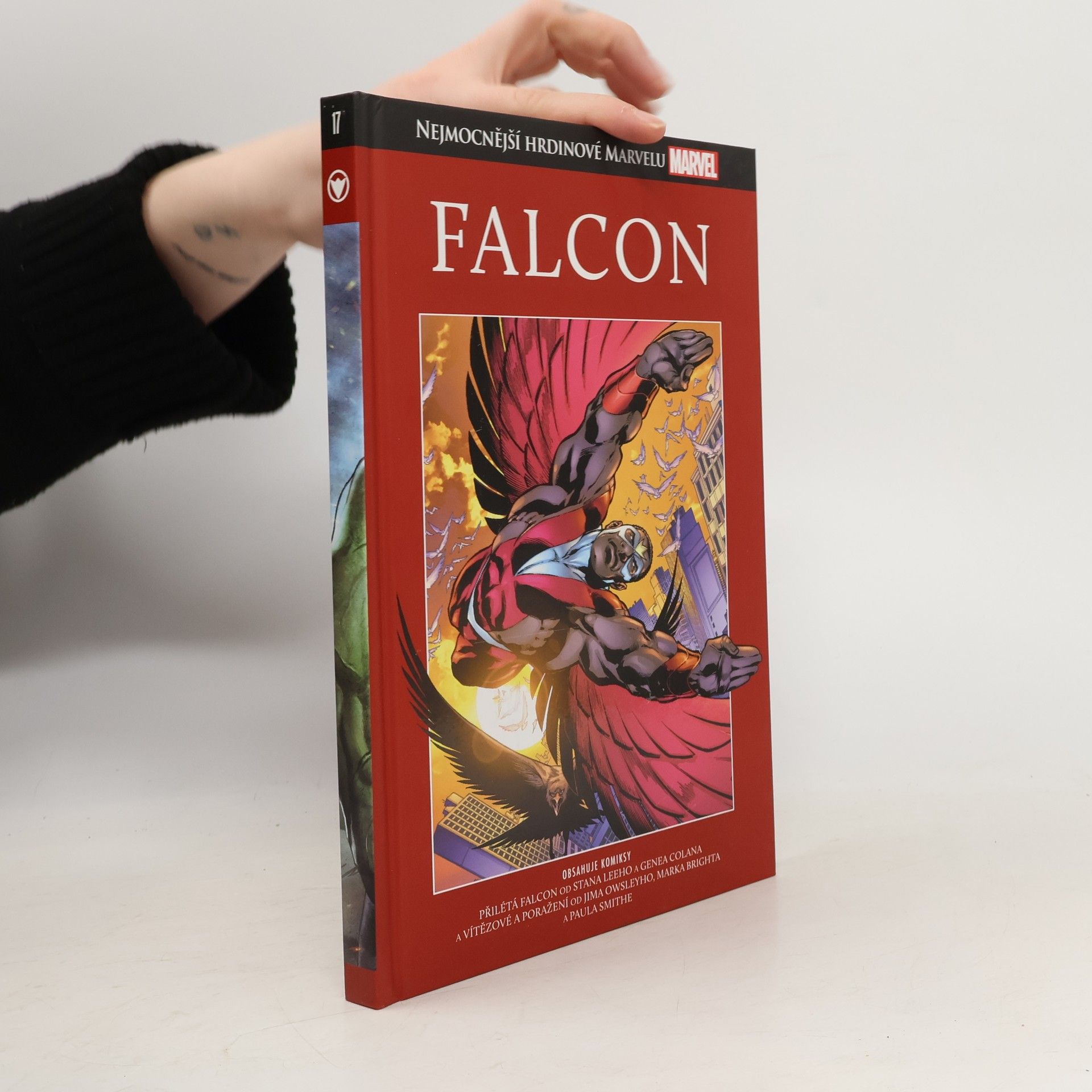Stan Lee Nejmocnější hrdinové Marvelu. 17. Falcon