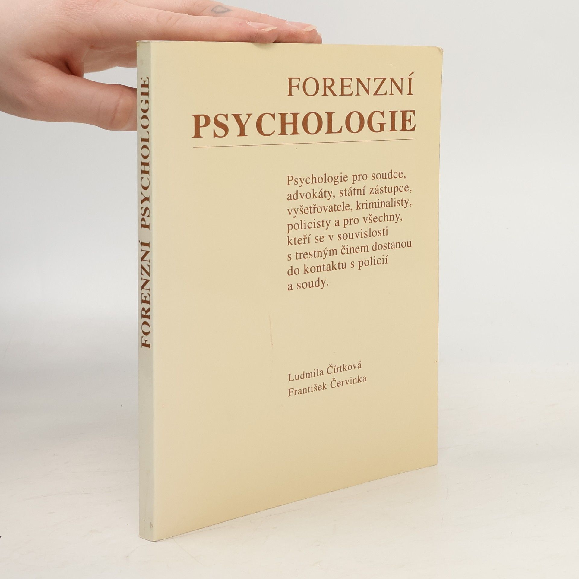 Ludmila Čírtková Forenzní psychologie