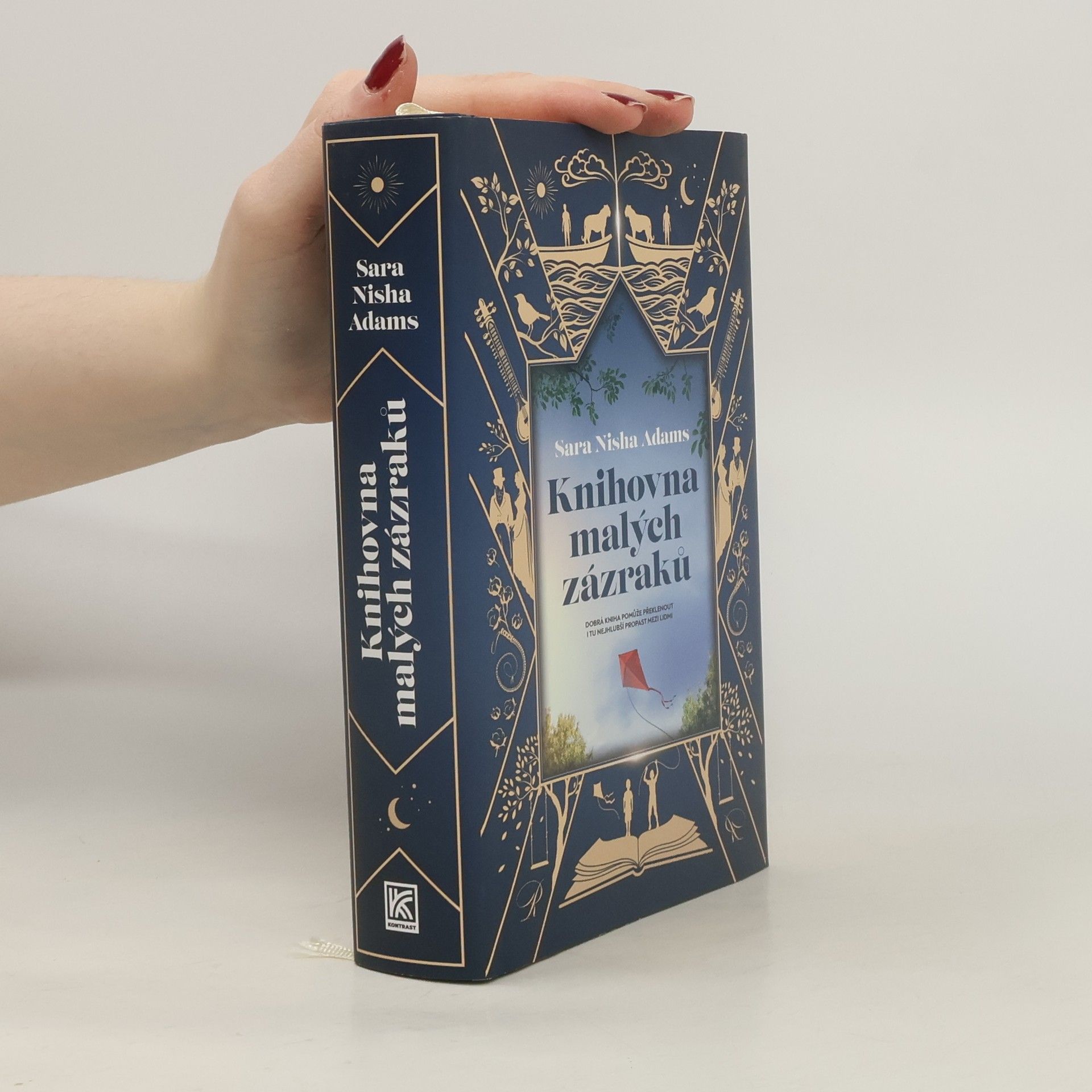 Sara Nisha Adams Knihovna malých zázraků