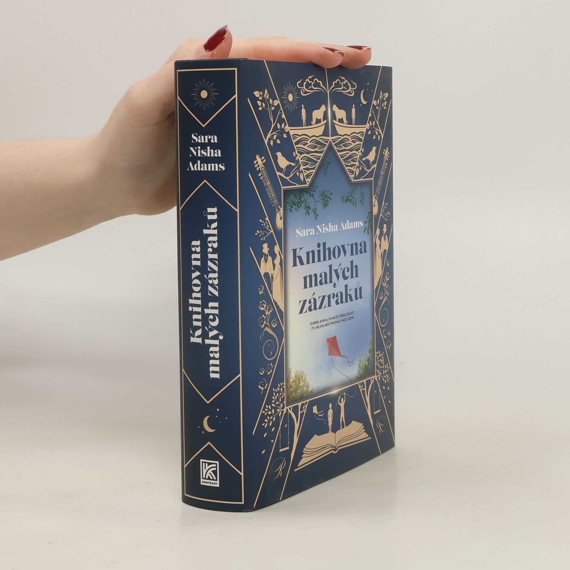 Sara Nisha Adams Knihovna malých zázraků