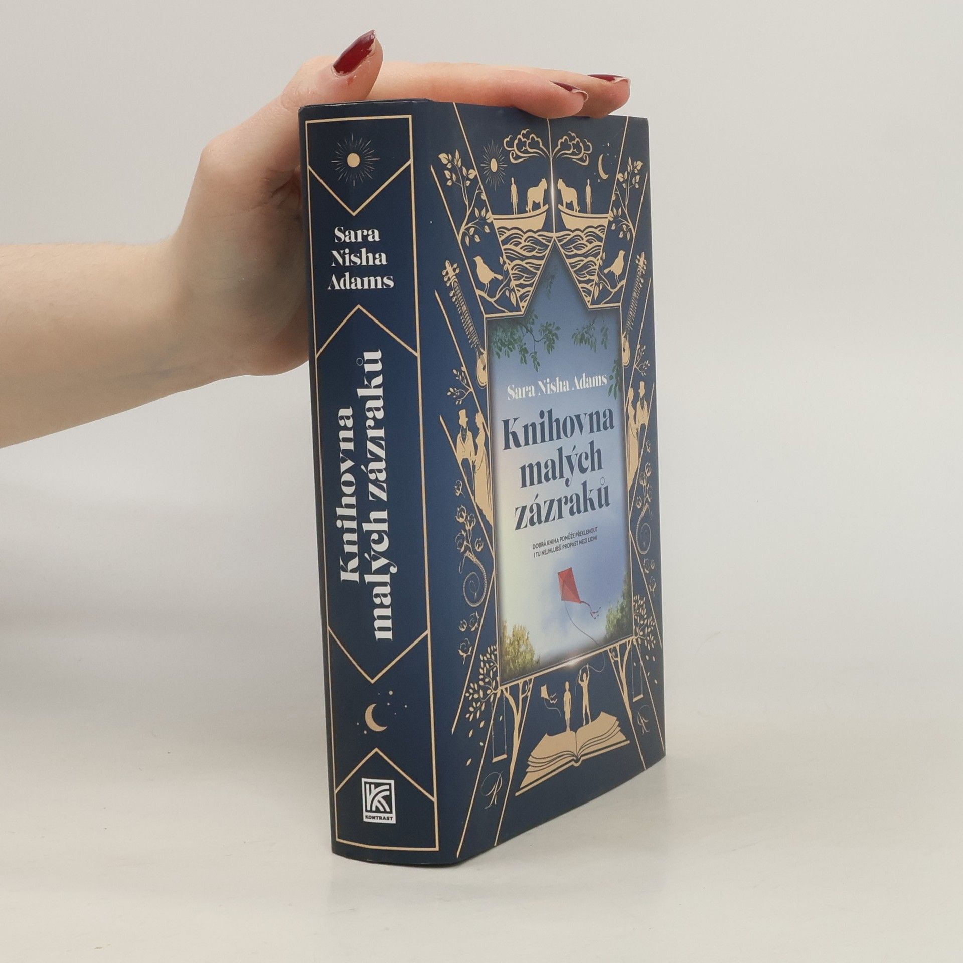 Sara Nisha Adams Knihovna malých zázraků