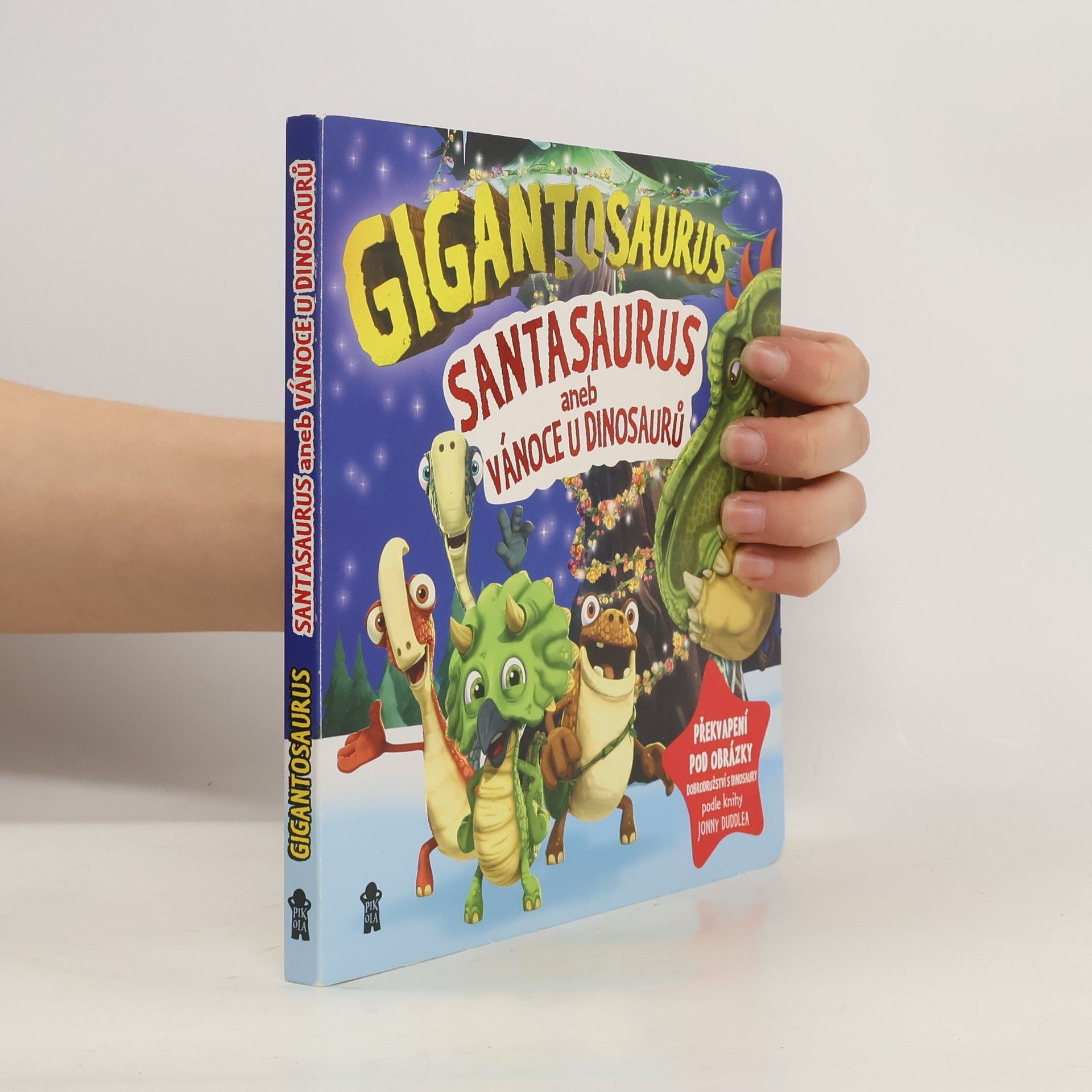 Collectif d'auteurs Gigantosaurus. Santasaurus, aneb Vánoce u dinosaurů