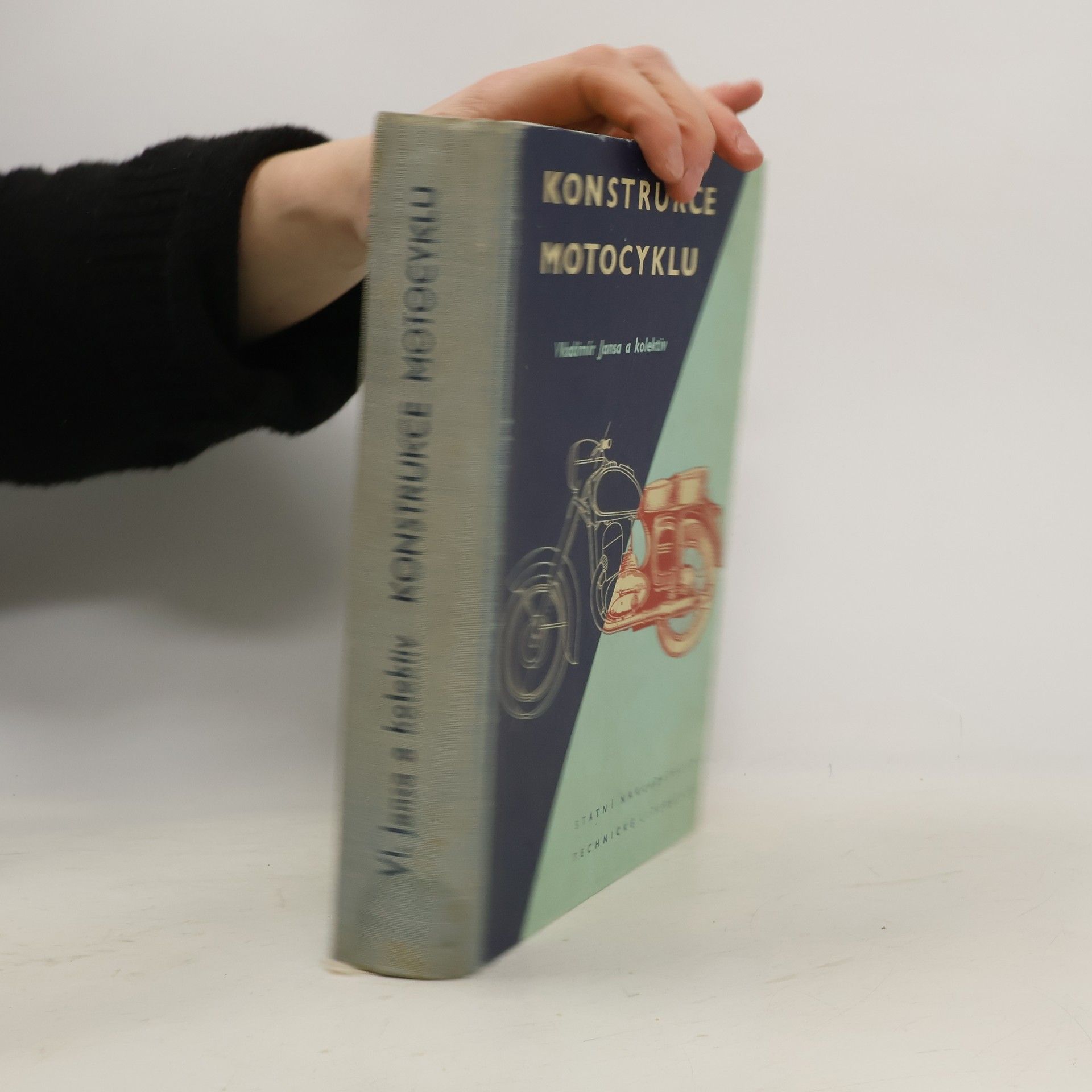 Vladimír Jansa Konstrukce motocyklu