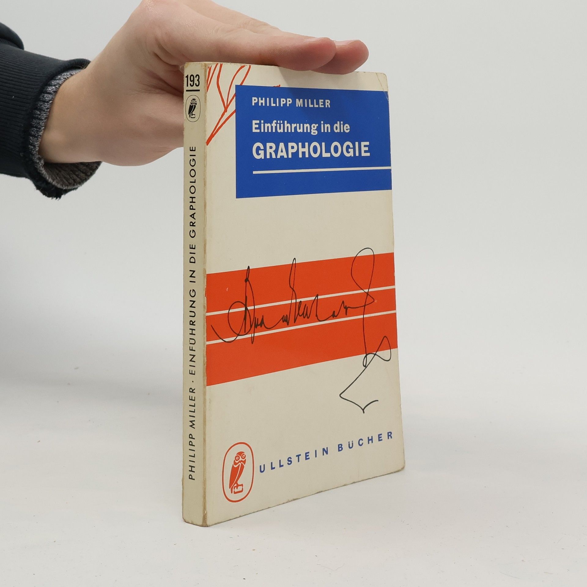 Philipp Miller Einführung in die Graphologie