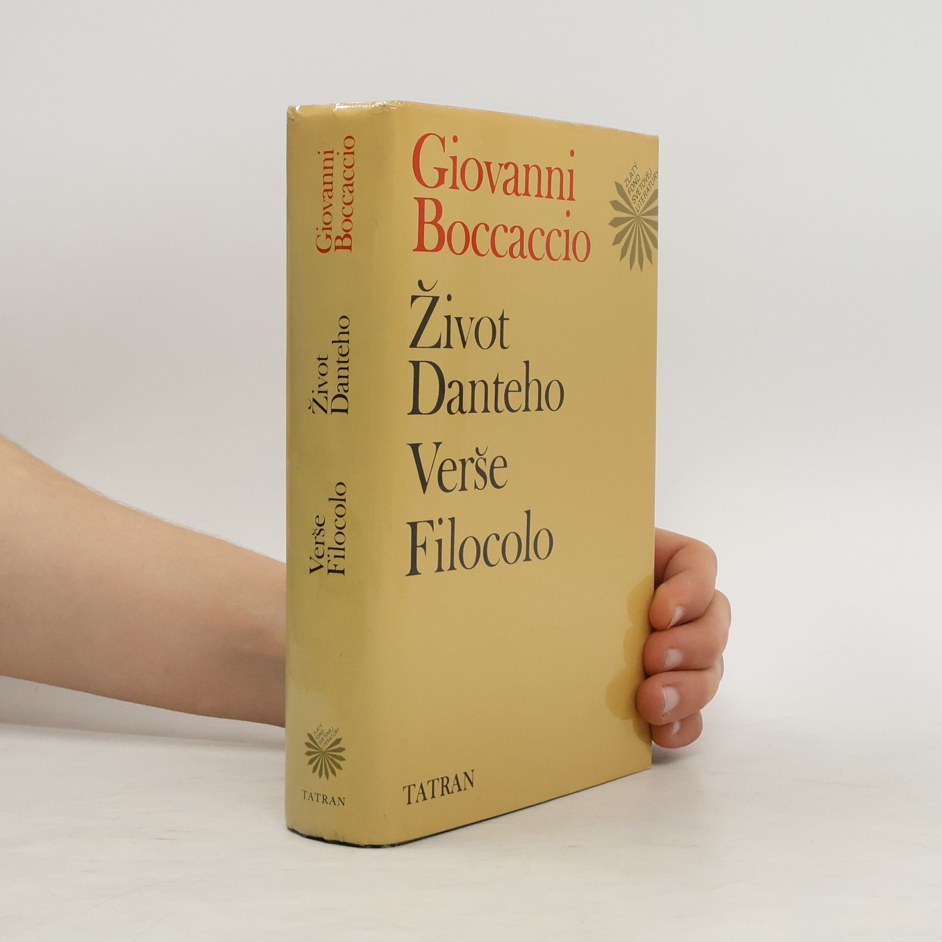 Život Danteho. Verše Filocolo