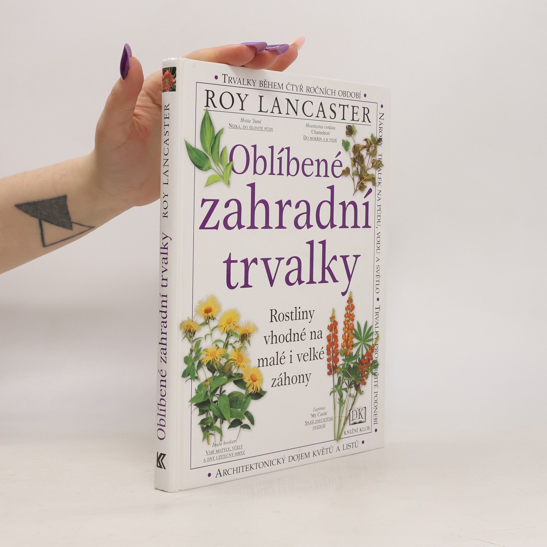 Roy Lancaster Oblíbené zahradní trvalky