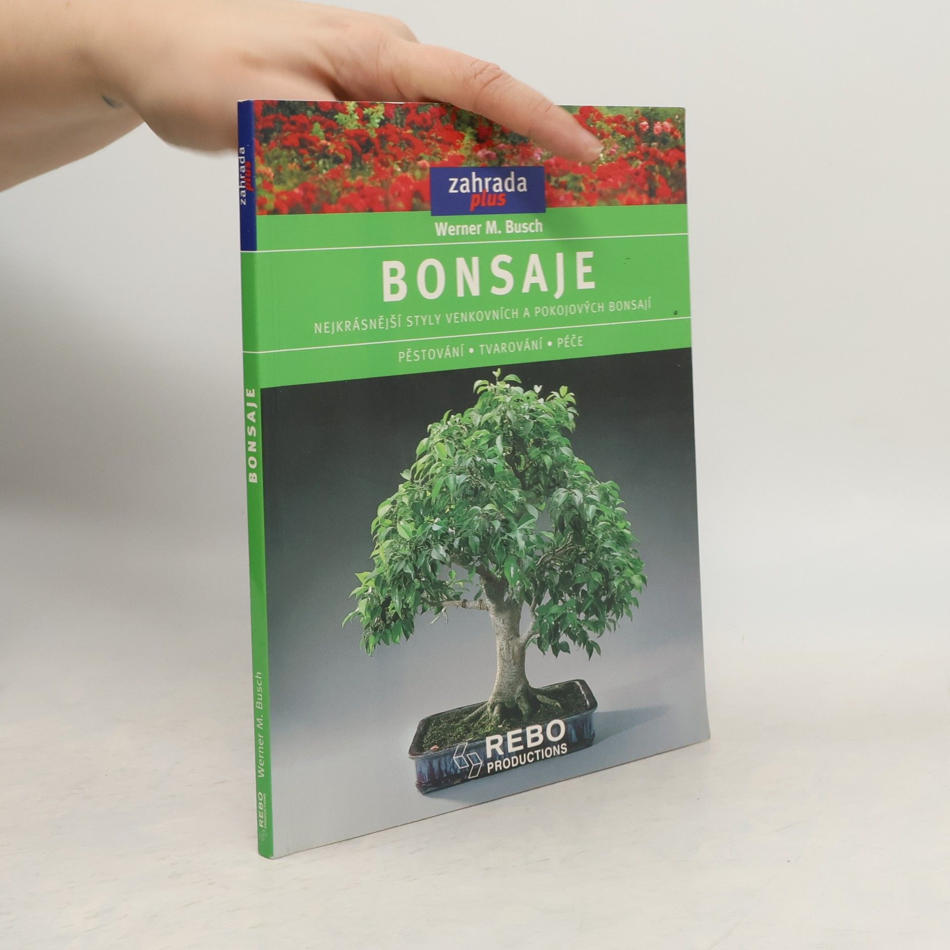 Werner M. Busch Bonsaje: Nejkrásnější styly venkovních a pokojových bonsají : pěstování, tvarování, péče