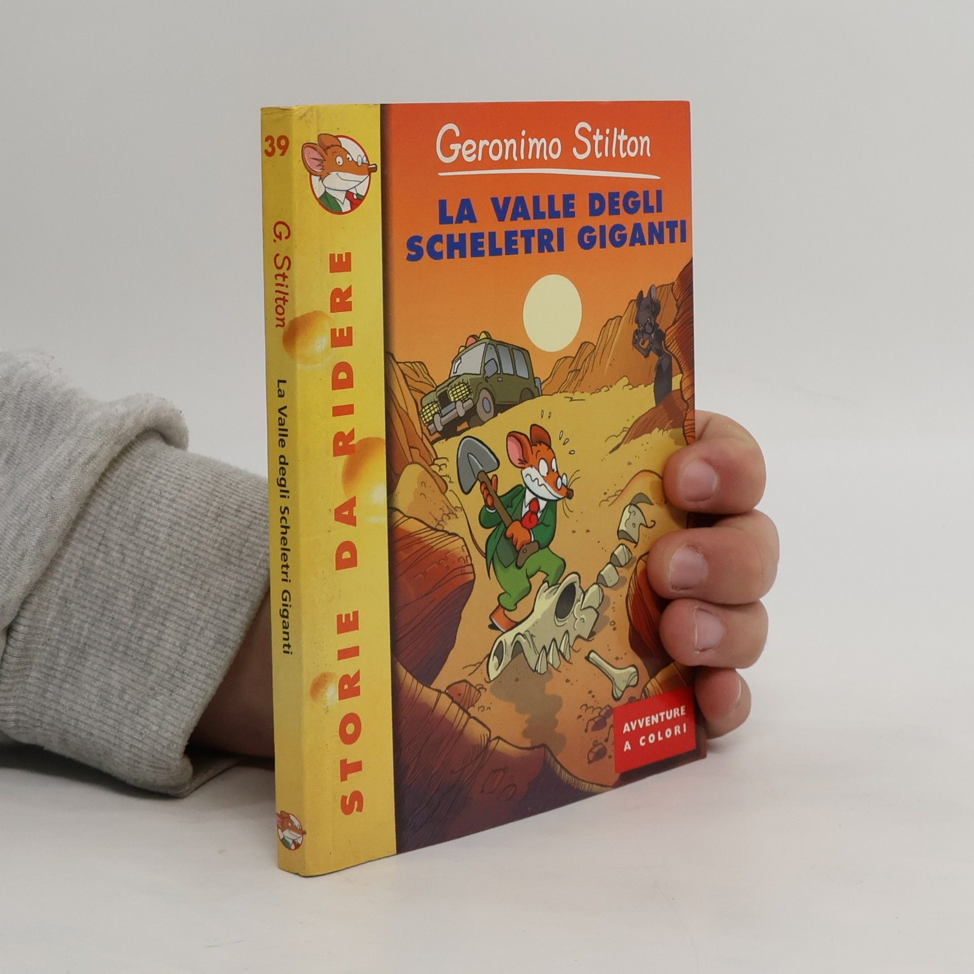 Elisabetta Dami Geronimo Stilton - 39: La valle degli scheletri giganti