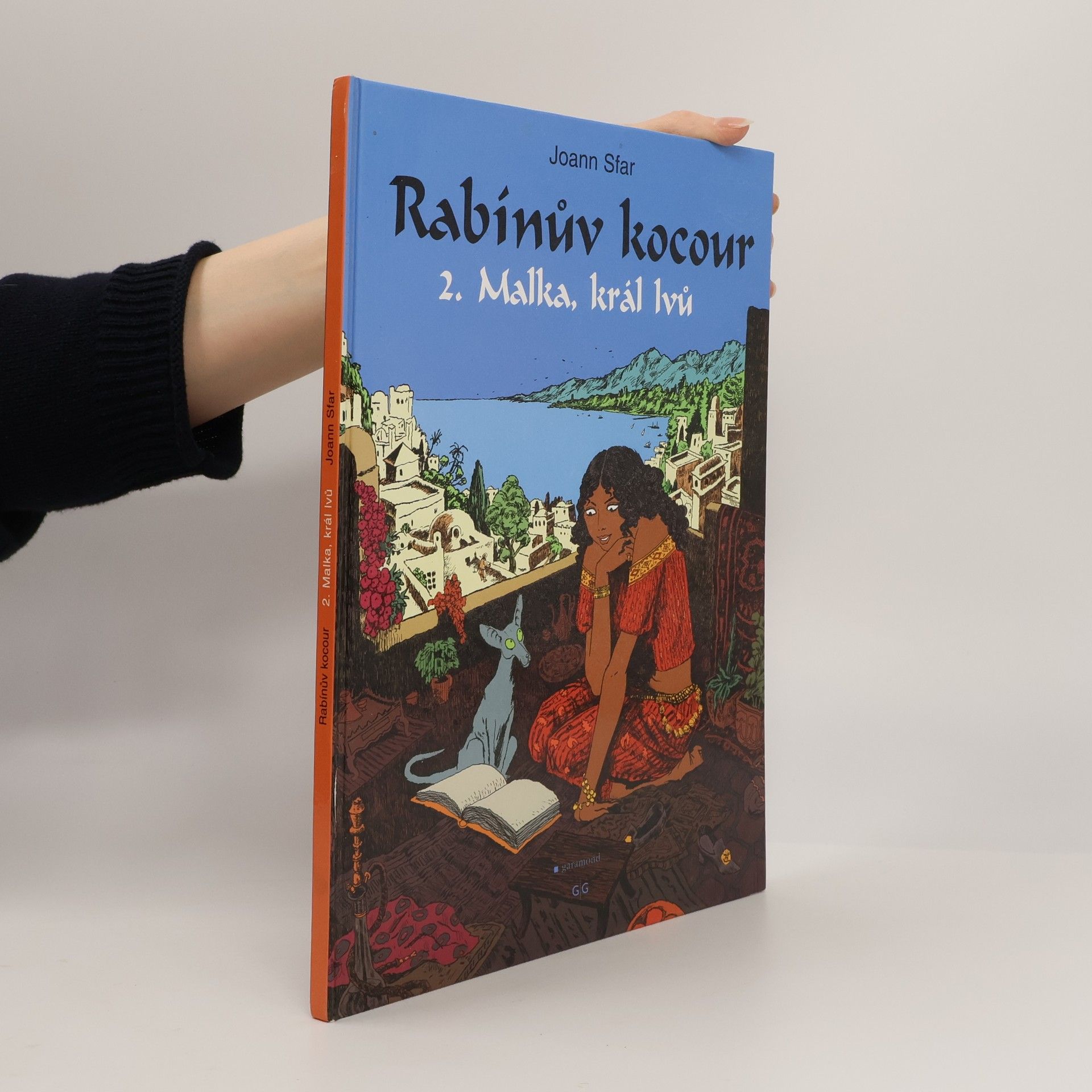 Joann Sfar Rabínův kocour. 2., Malka, král lvů