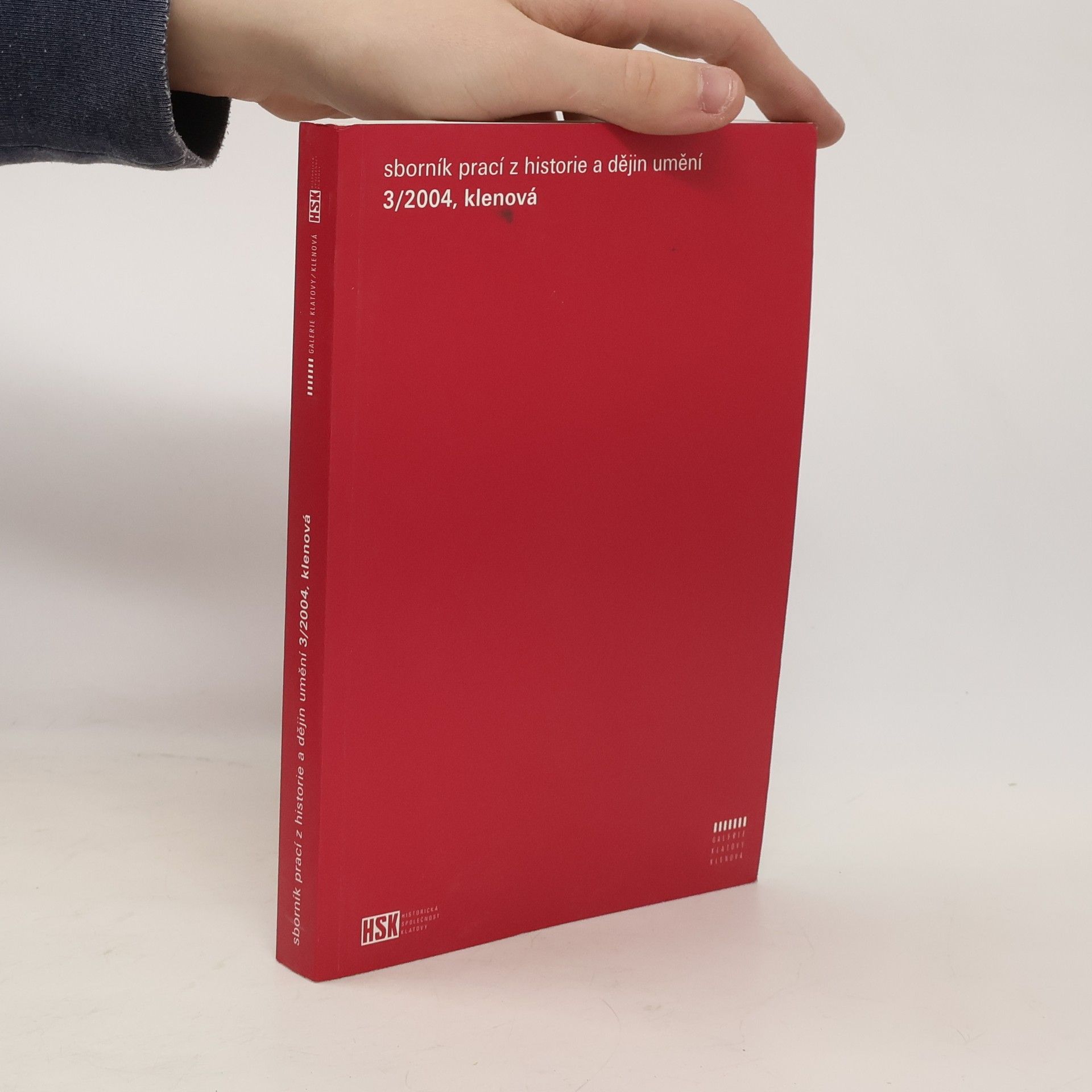Karel Černý Sborník prací z historie a dějin umění. 3/2004, klenová