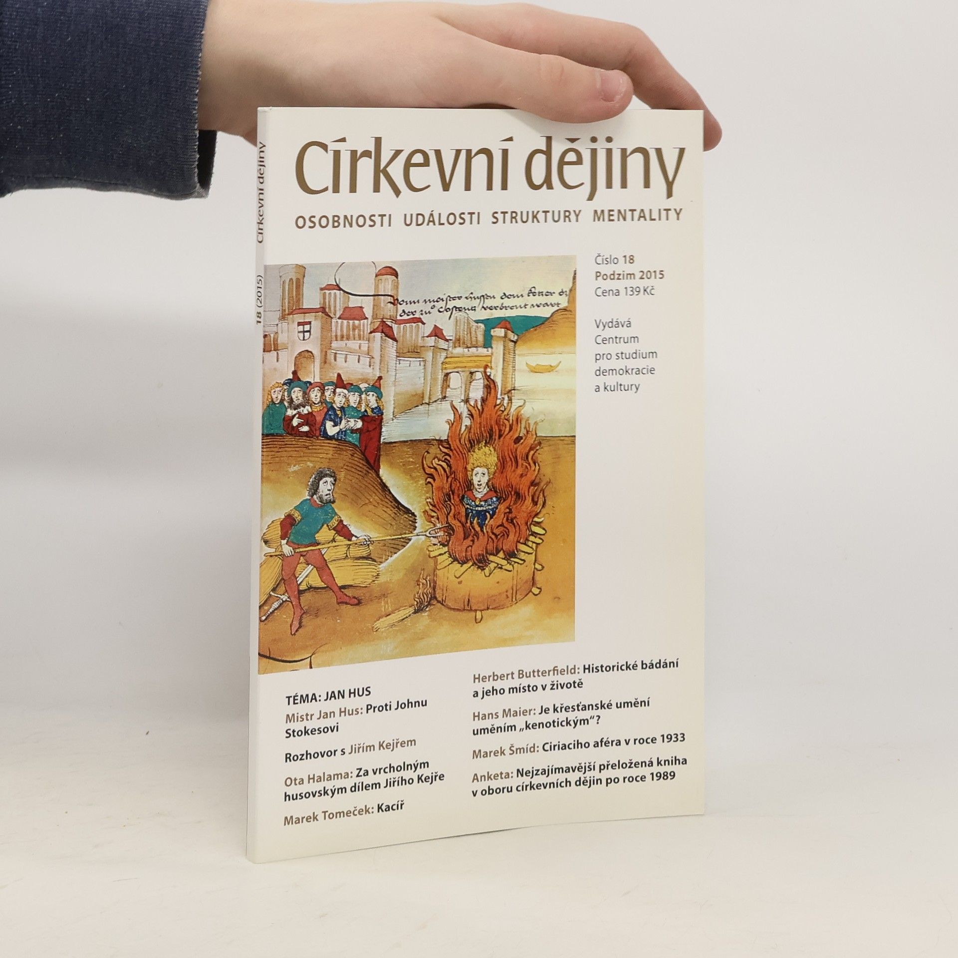 Various authors Církevní dějiny 18/2015