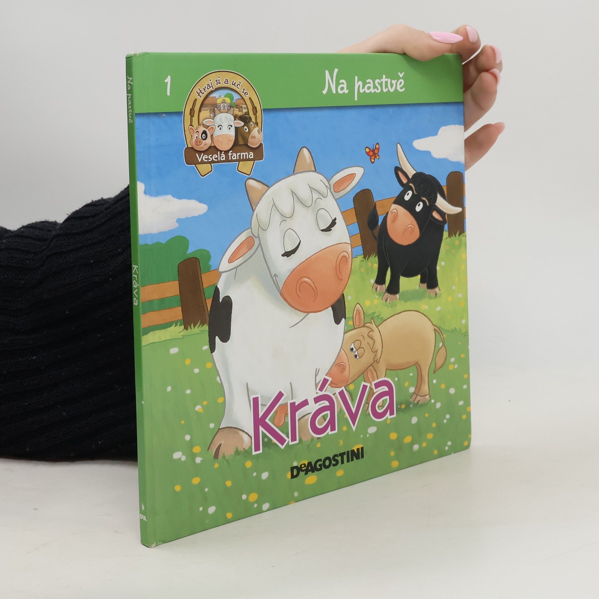 Amelia Bruni Na pastvě 1. Kráva