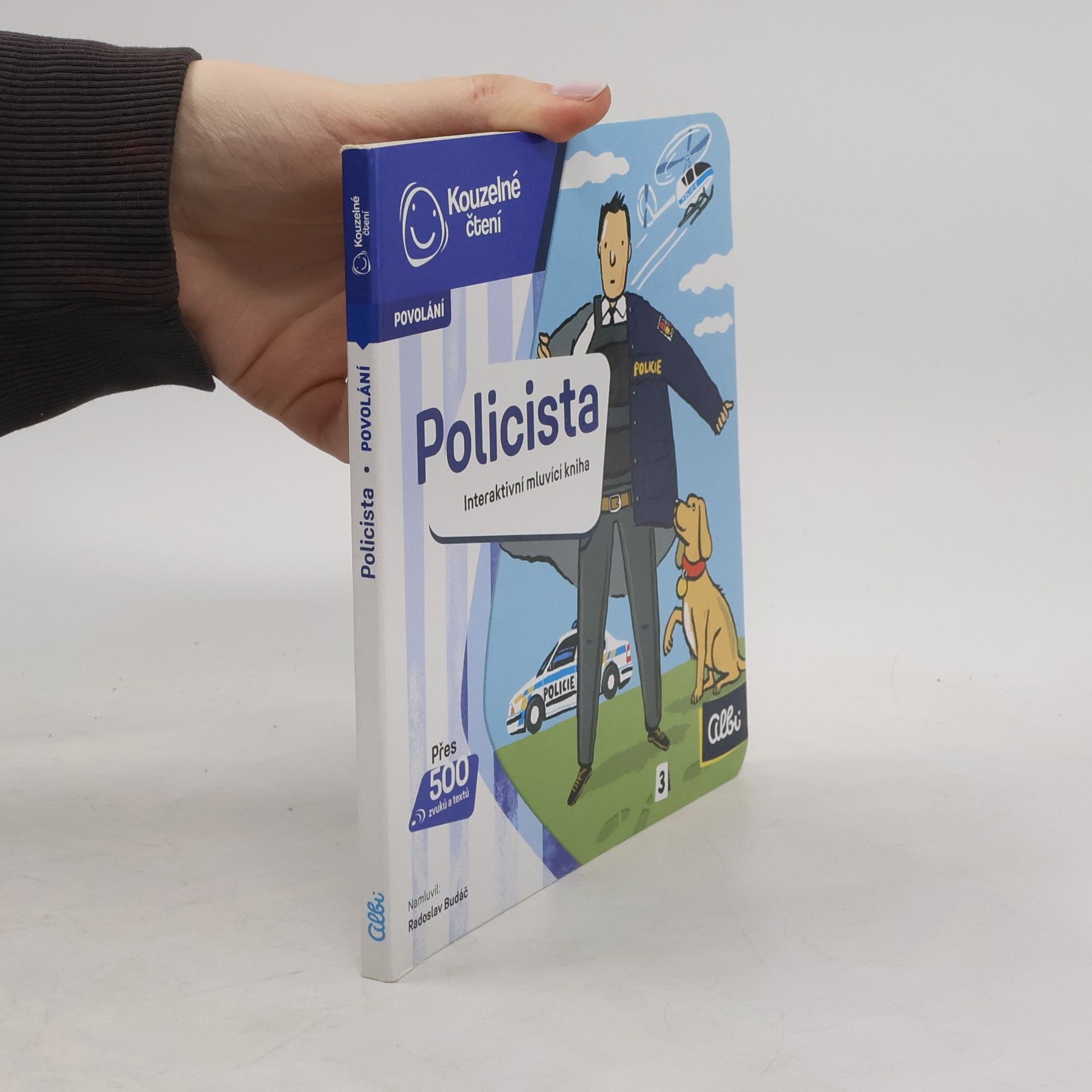 Jan Laštovička Policista interaktivní mluvící kniha
