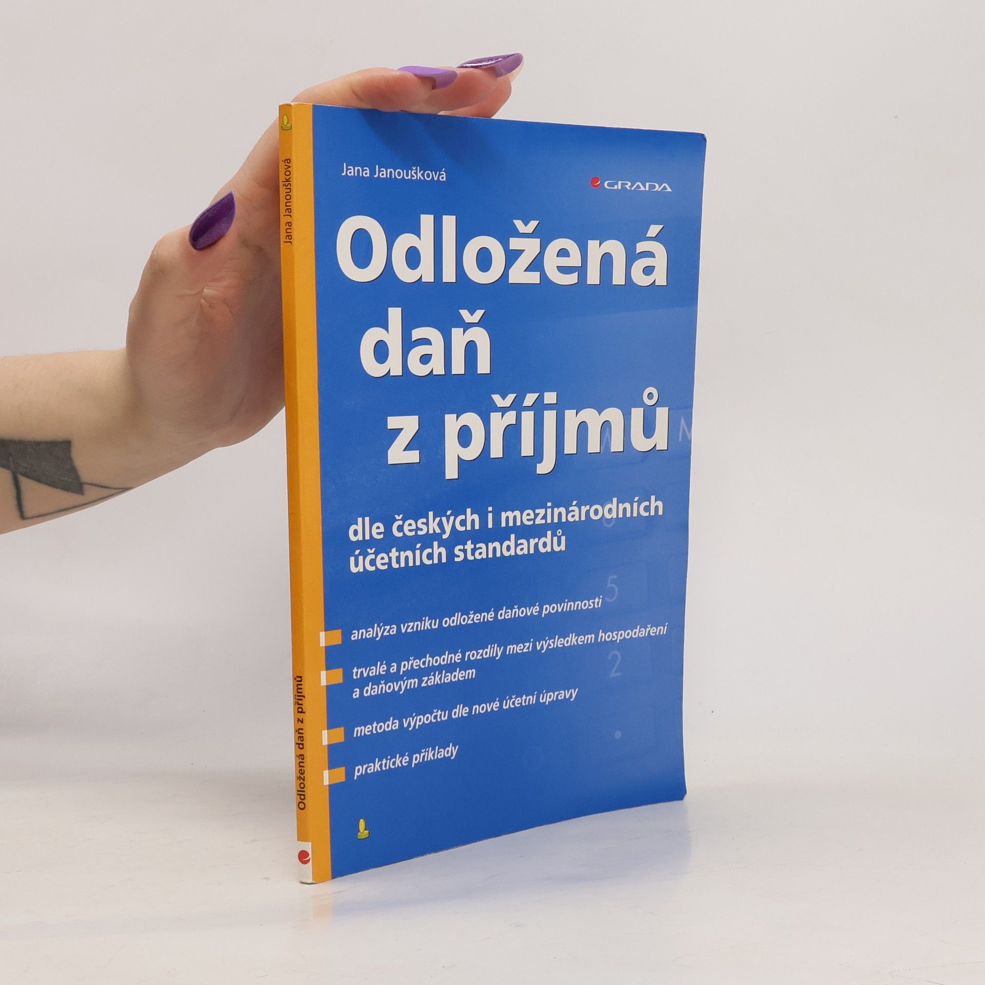 Jana Janoušková Odložená daň z příjmů