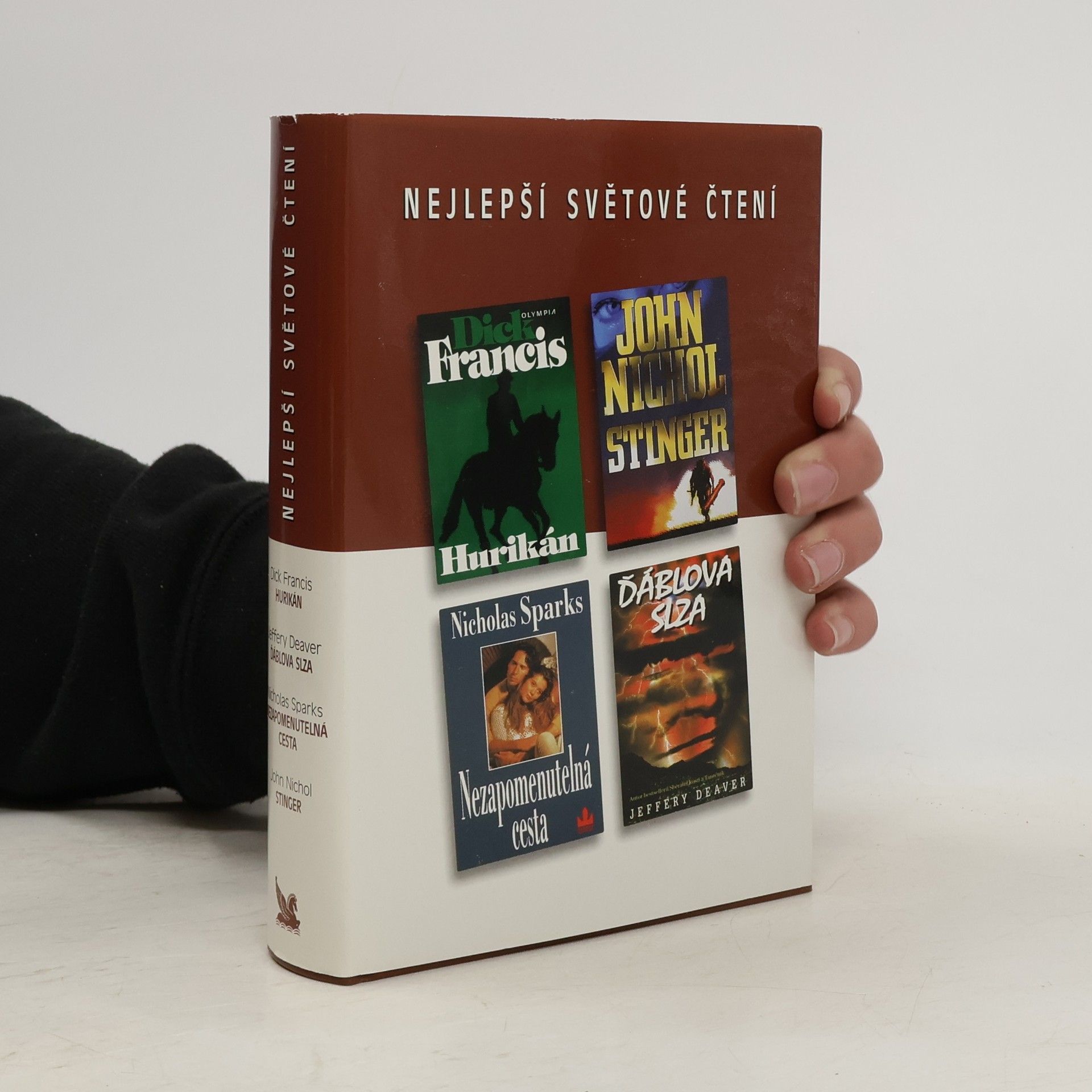 Jeffery Deaver Nejlepší světové čtení. Hurikán. Ďáblova slza. Nezapomenutelná cesta. Stinger