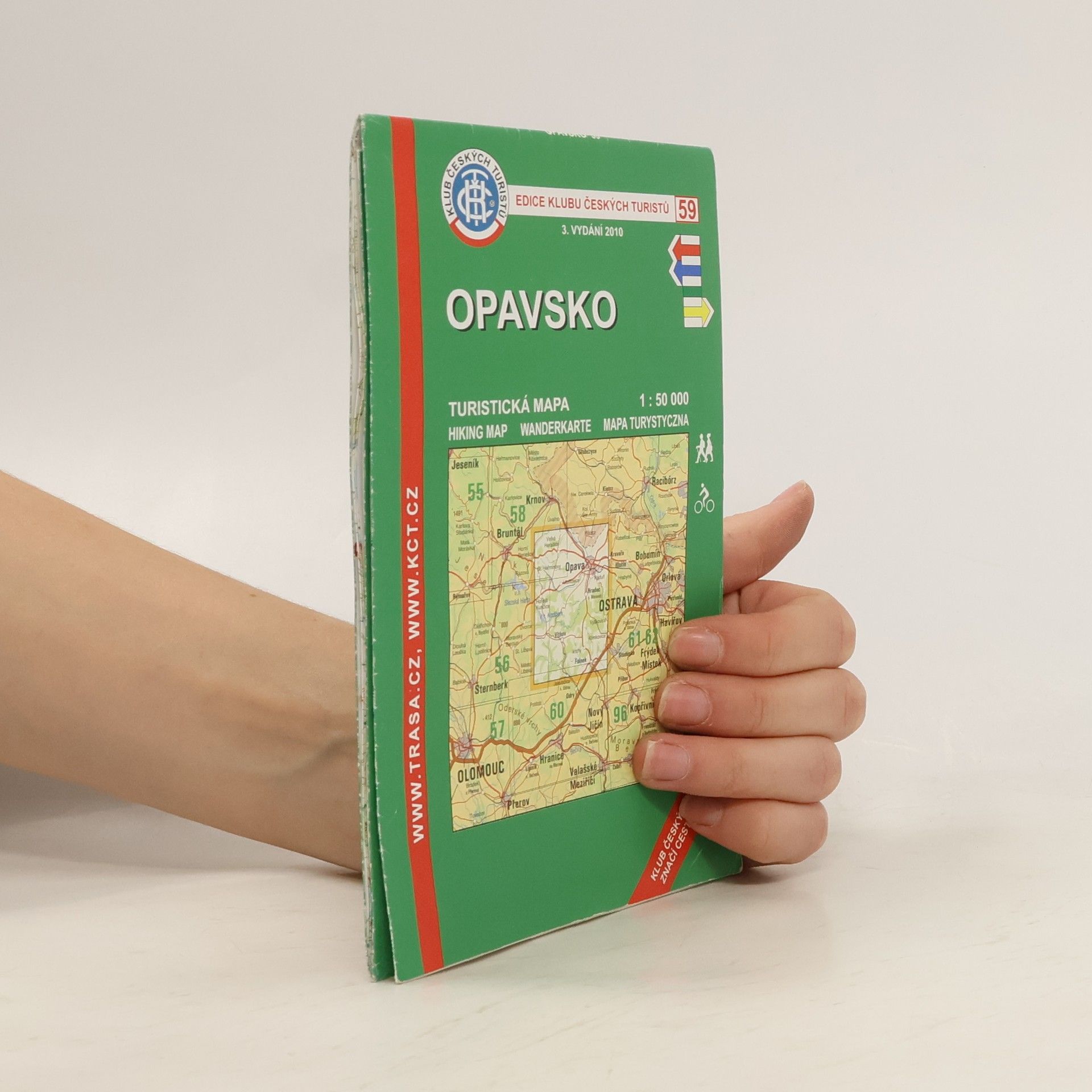 Various authors Opavsko turistická mapa 1:50 000