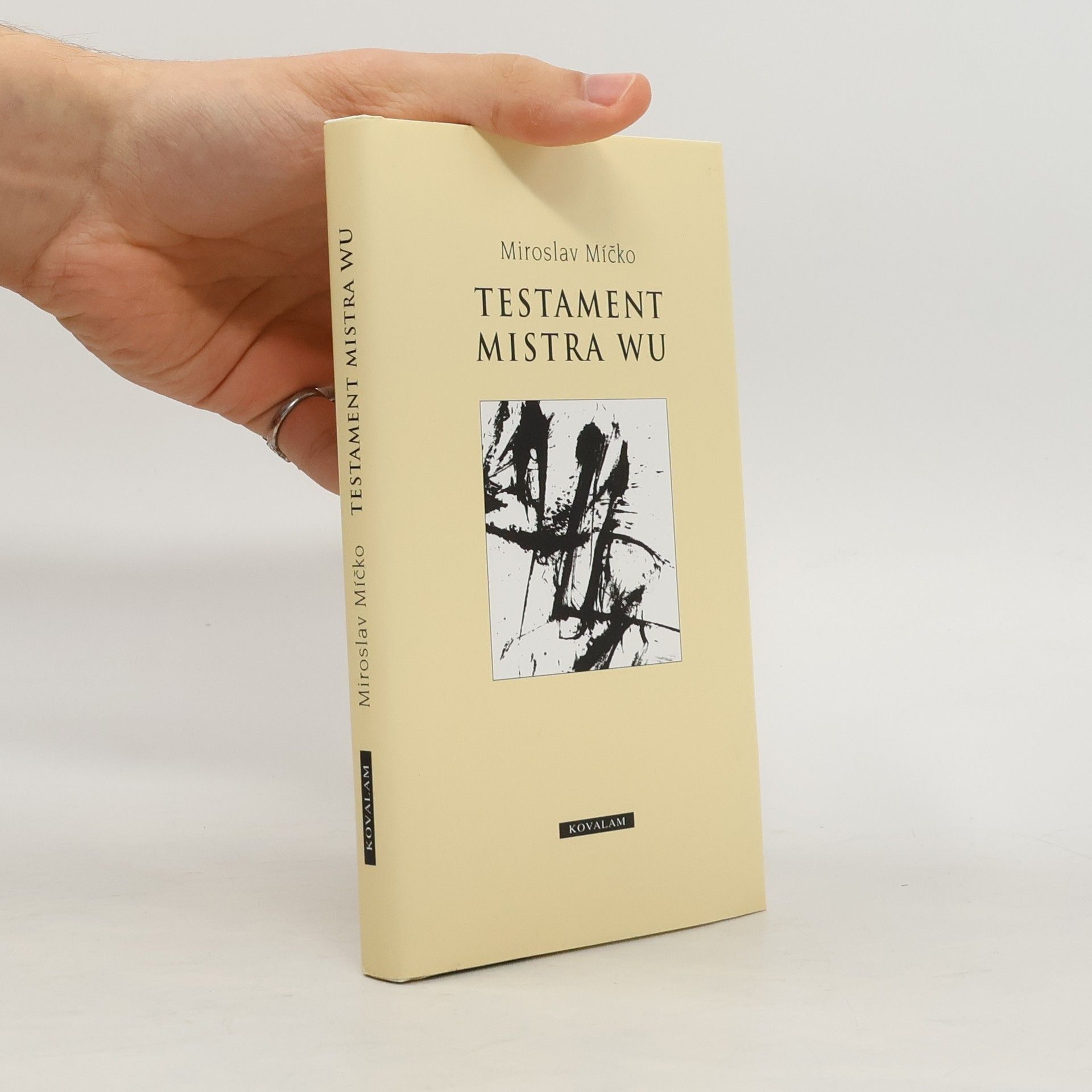 Miroslav Míčko Testament mistra Wu