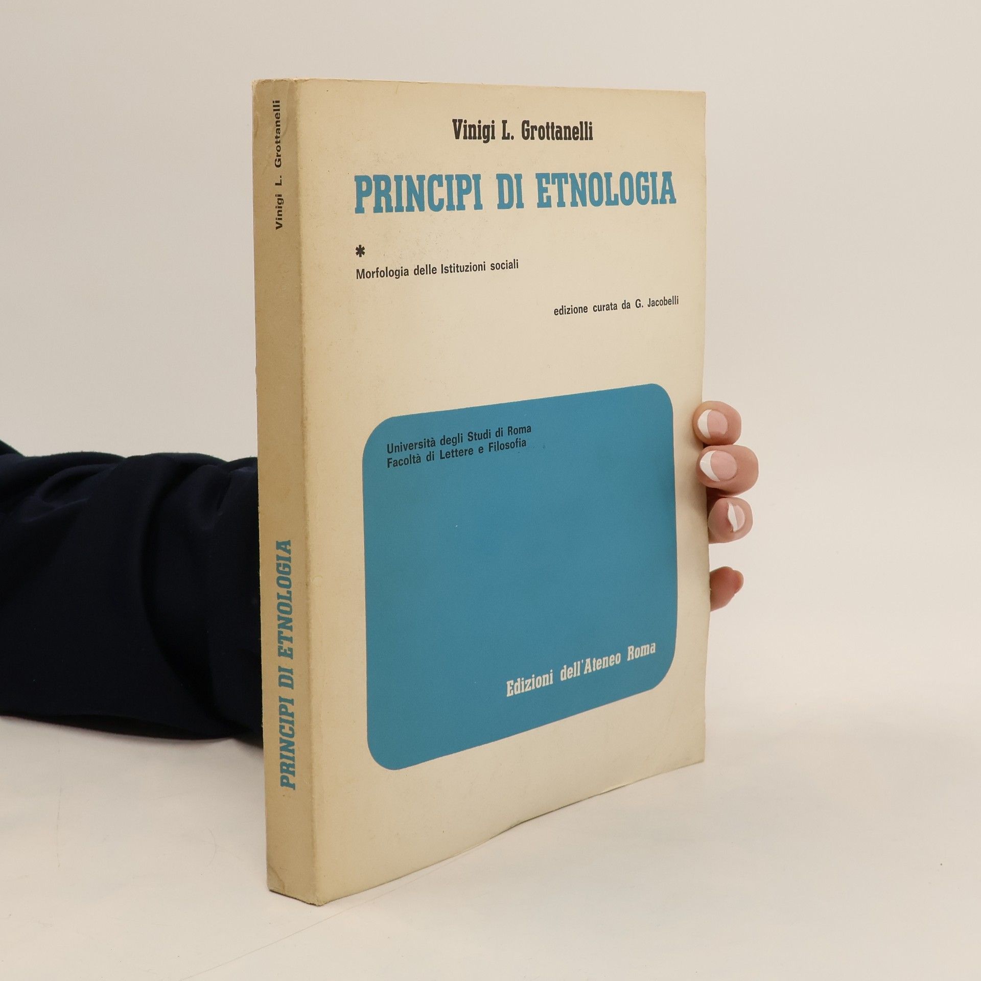 Vinigi L. Grottanelli Principi di etnologia