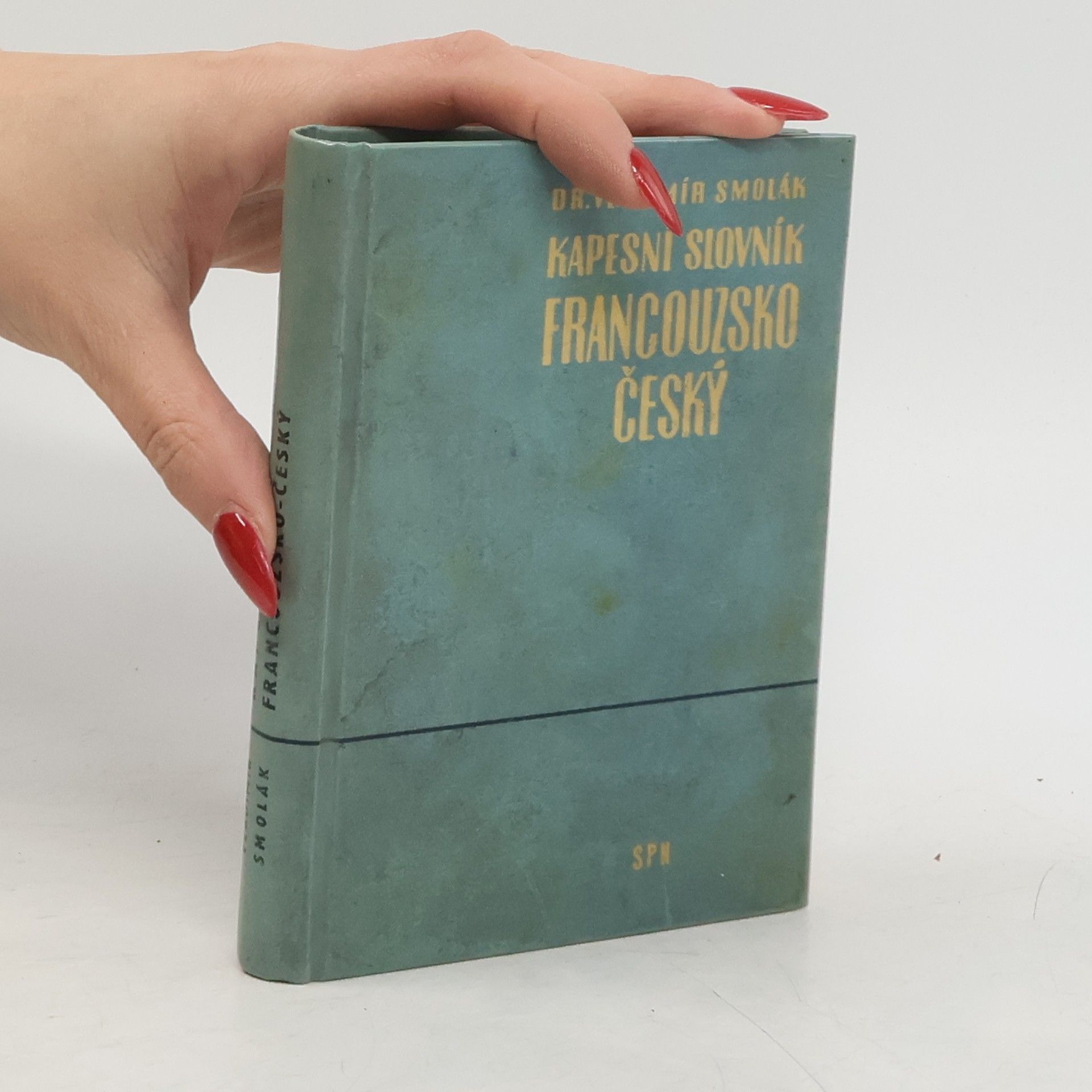 Vladimír Smolák Kapesní slovník francouzsko-český