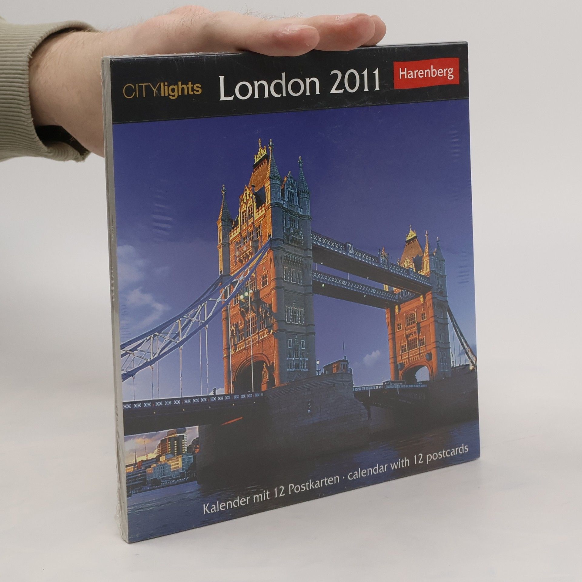 AA.VV. City Lights London 2011: Kalender mit 12 Postkarten