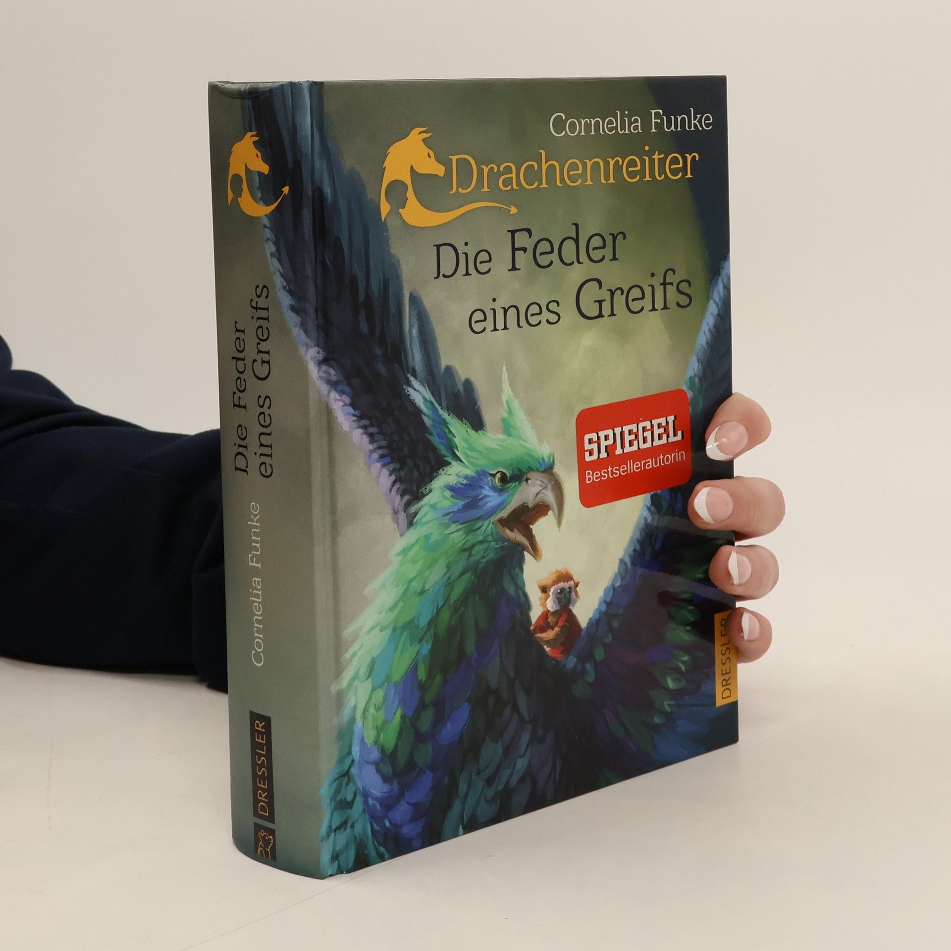 Cornelia Funke Drachenreiter : Die Feder eines Greifs