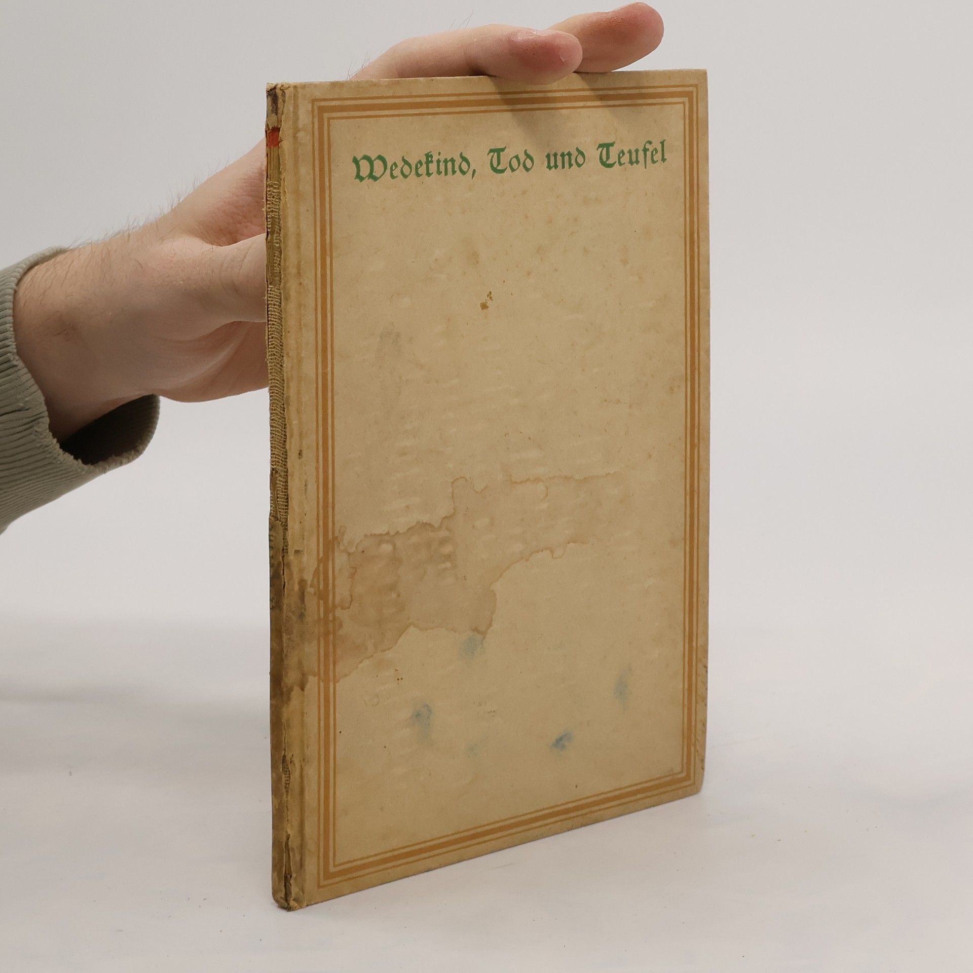 Frank Wedekind Tod und Teufel (Totentanz)