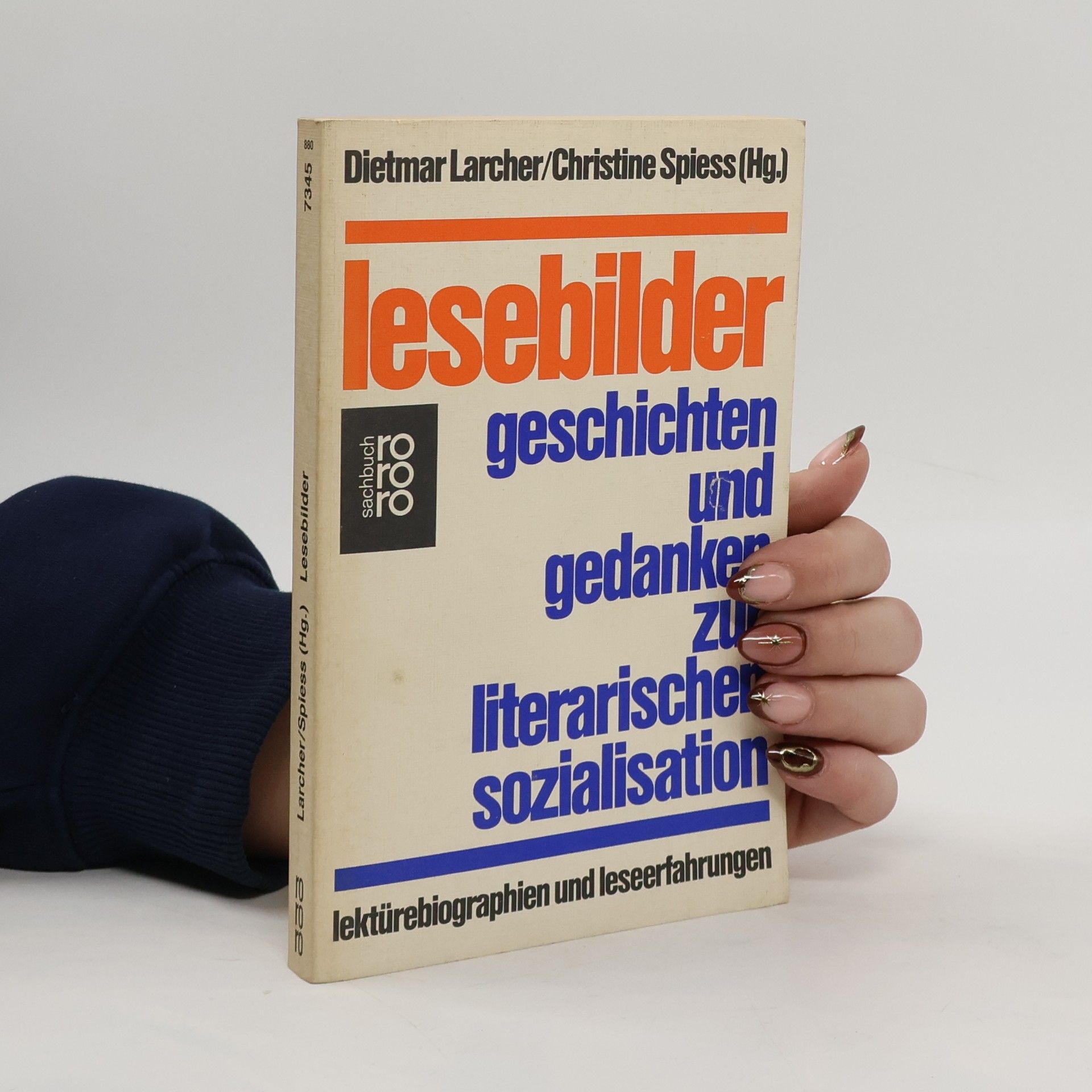 Dietmar Larcher Rororo Sachbuch - 7345: Lesebilder