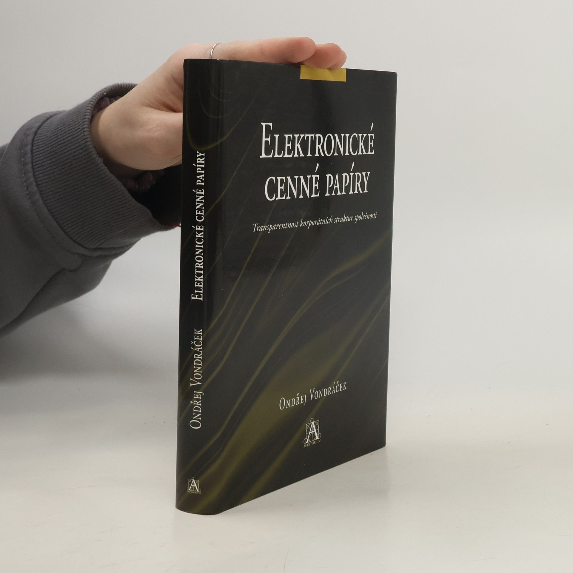 Ondřej Vondráček Elektronické cenné papíry