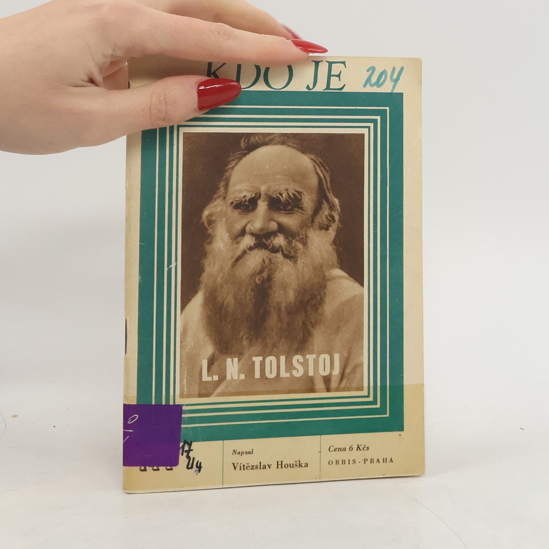 Vítězslav Houška Kdo je L. N. Tolstoj