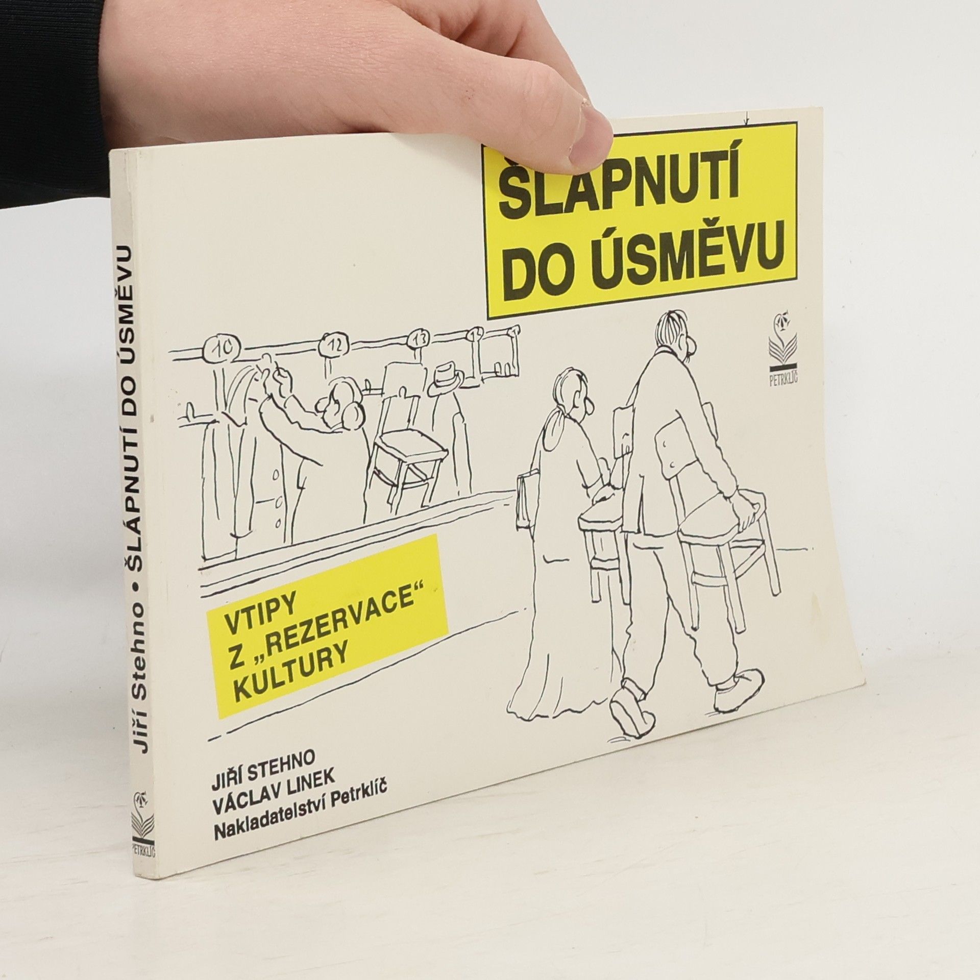 Jiří Stehno Šlápnutí do úsměvu : [vtipy z "rezervace" kultury