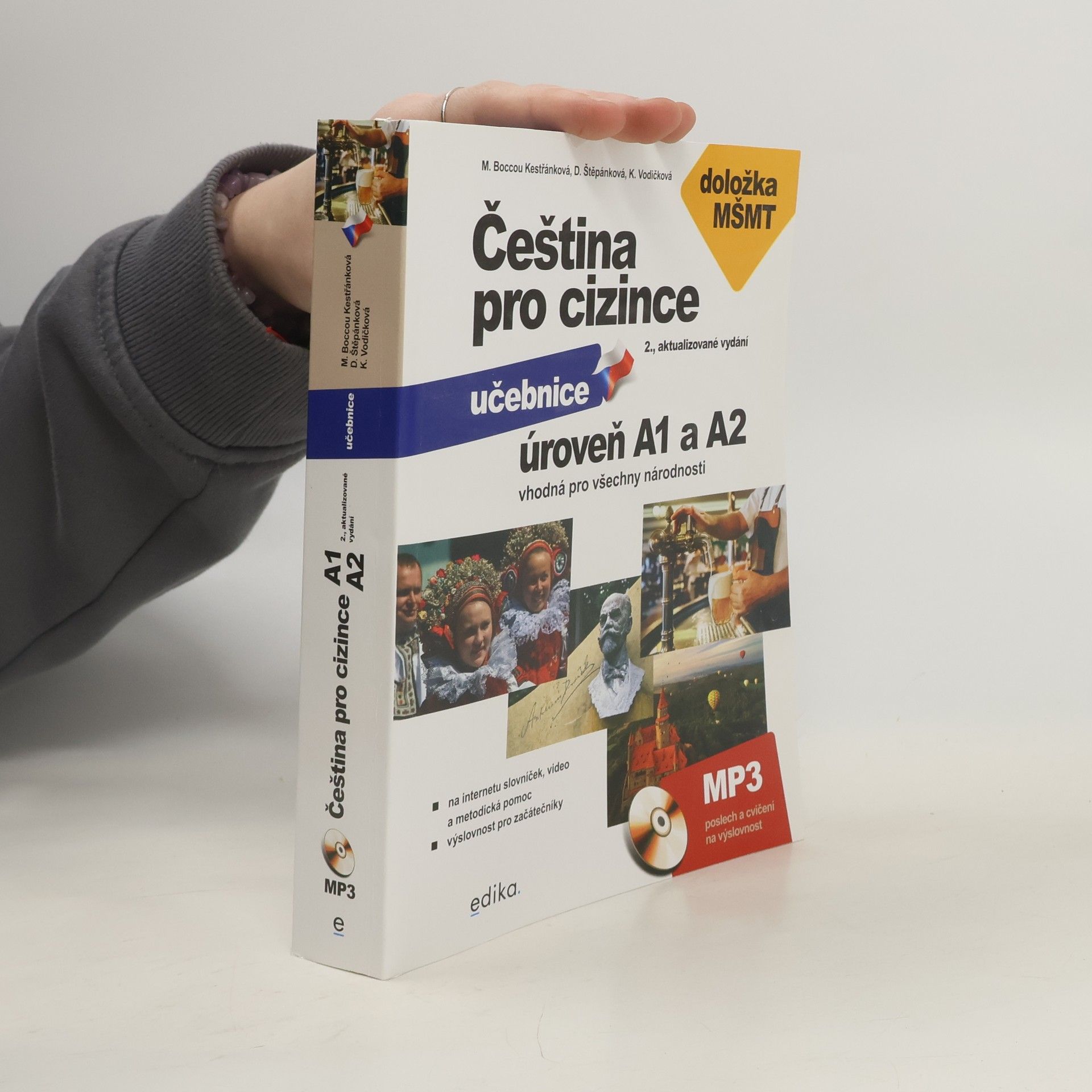 Čeština pro cizince. Úroveň A1 a A2. Učebnice