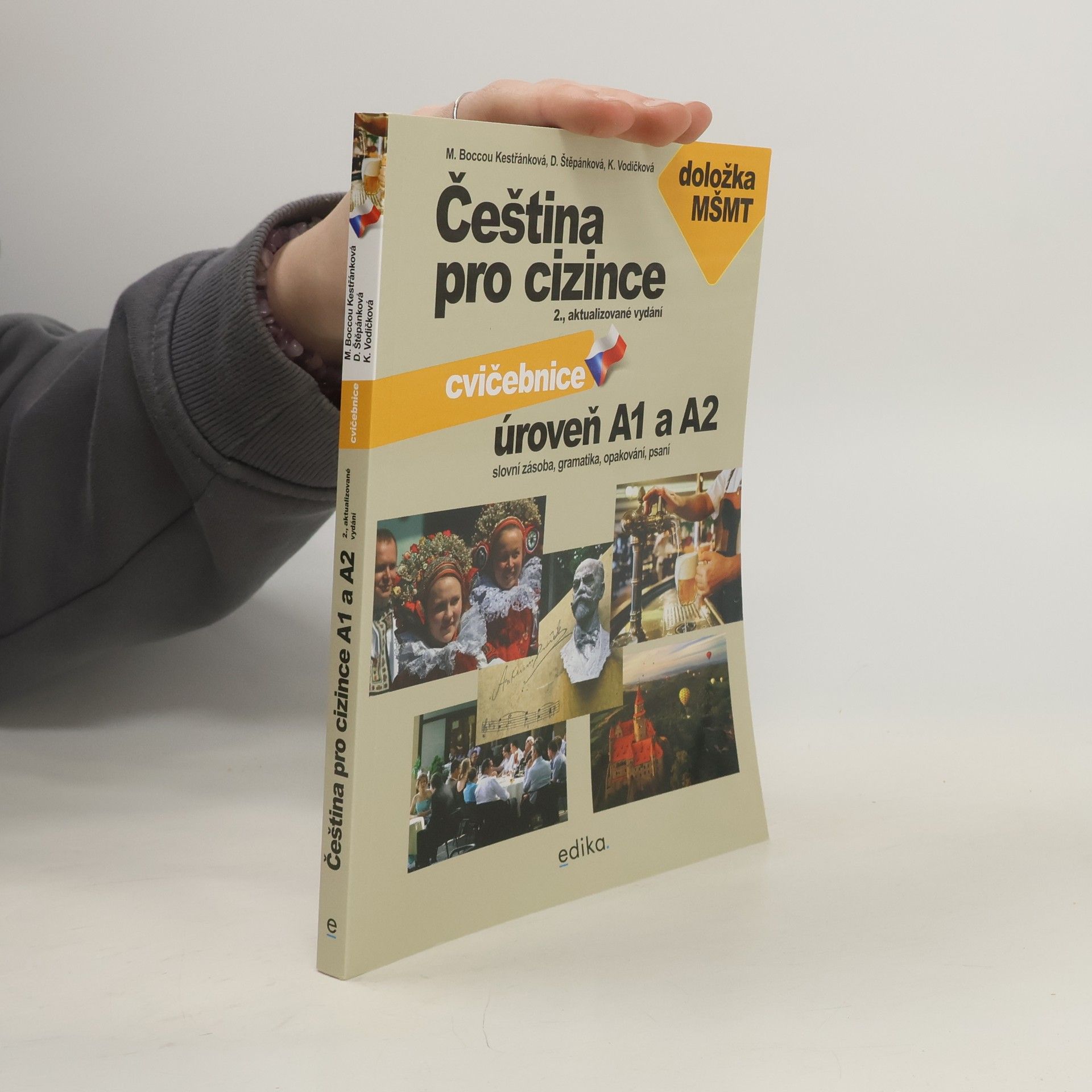Čeština pro cizince. Cvičebnice. Úroveň A1 a A2