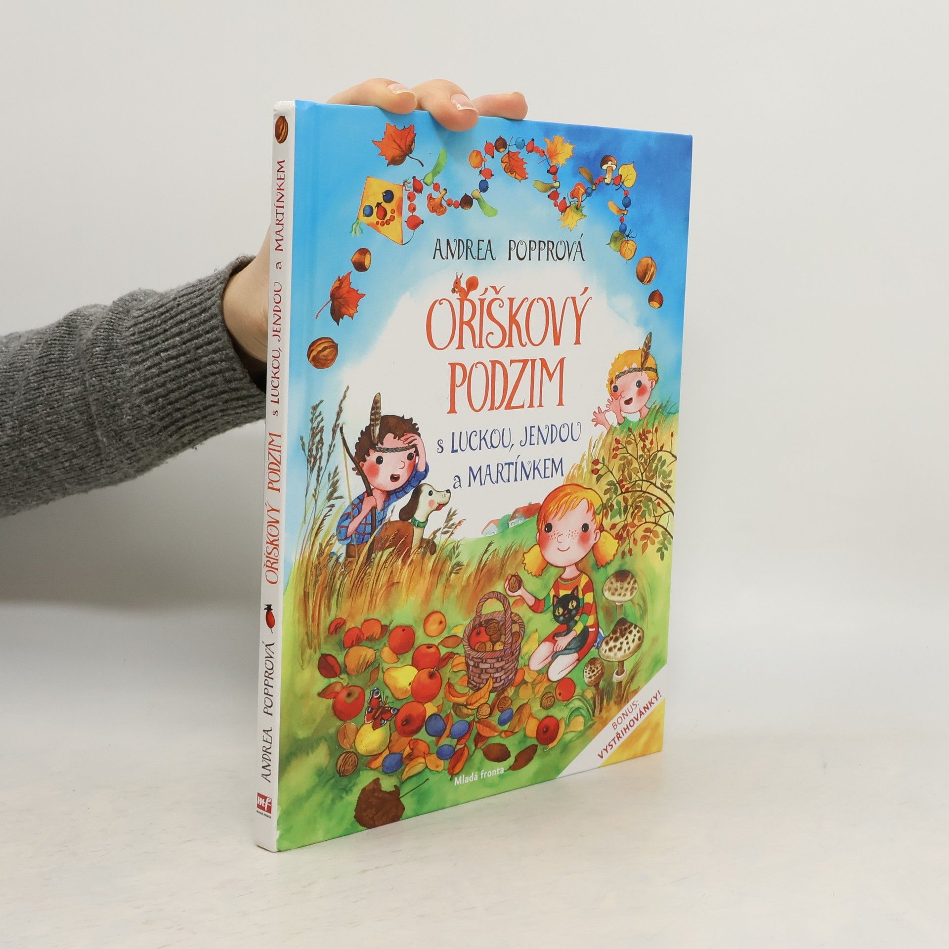 Andrea Popprová Oříškový podzim : s Luckou, Jendou a Martínkem