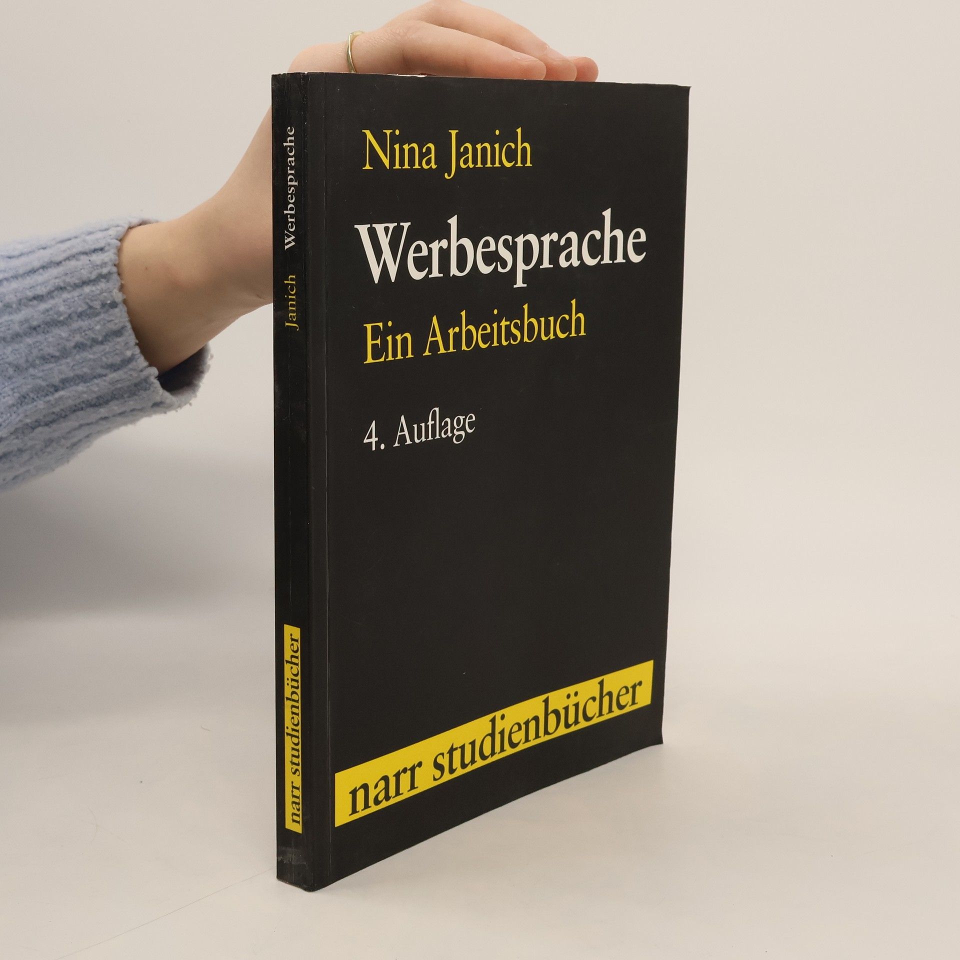 Nina Janich Werbesprache: Ein Arbeitsbuch
