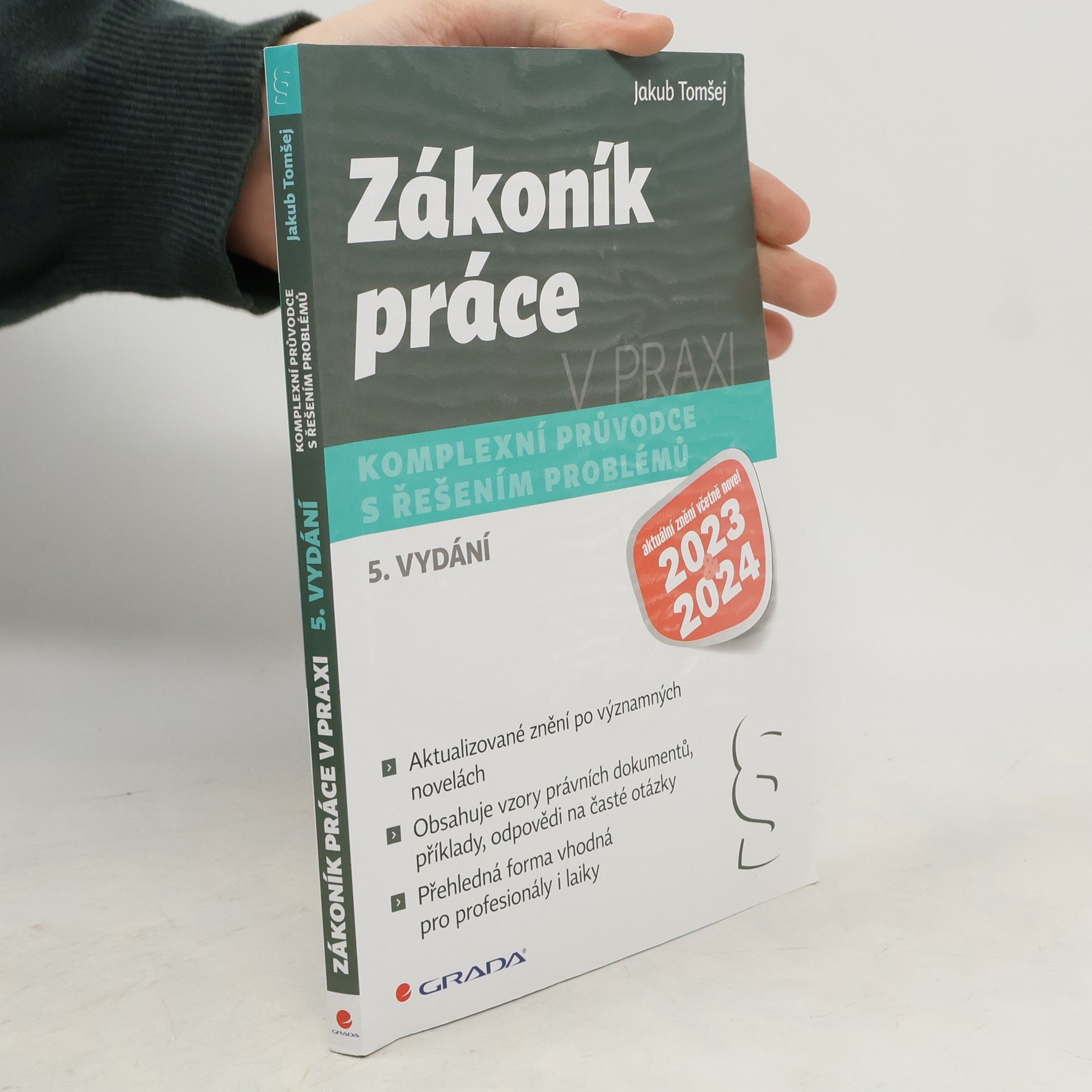 Jakub Tomšej Zákoník práce v praxi