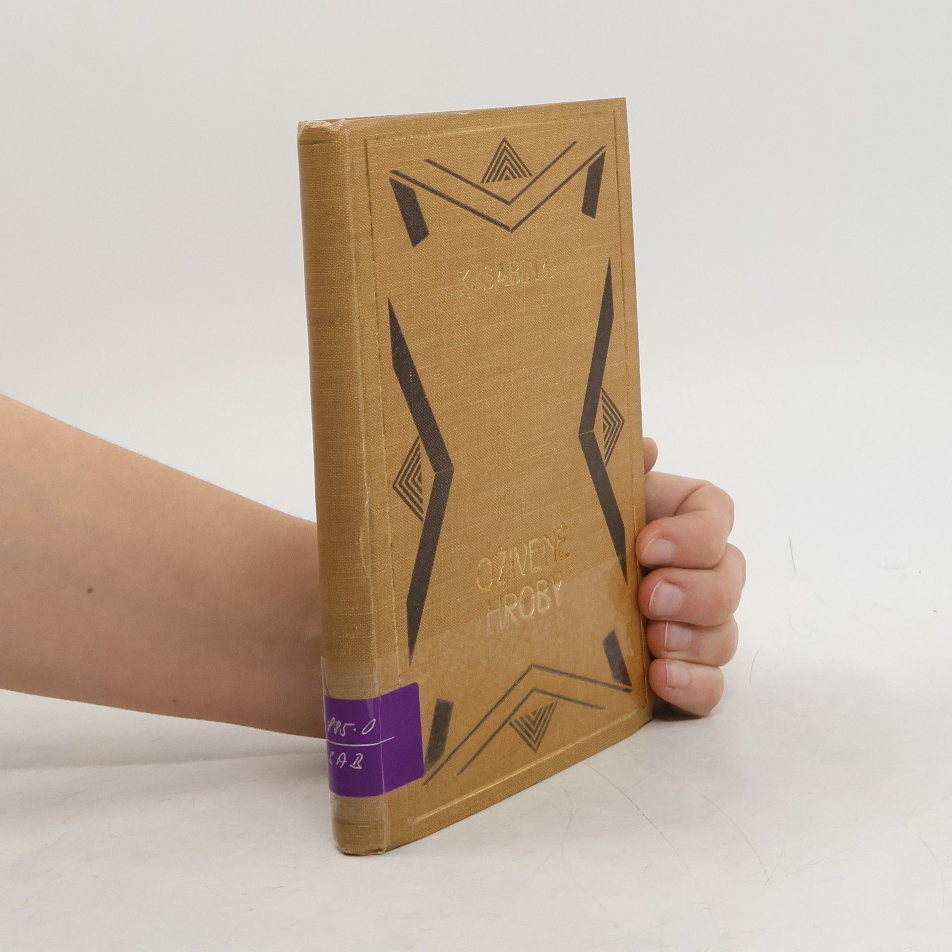 Karel Sabina Oživené hroby