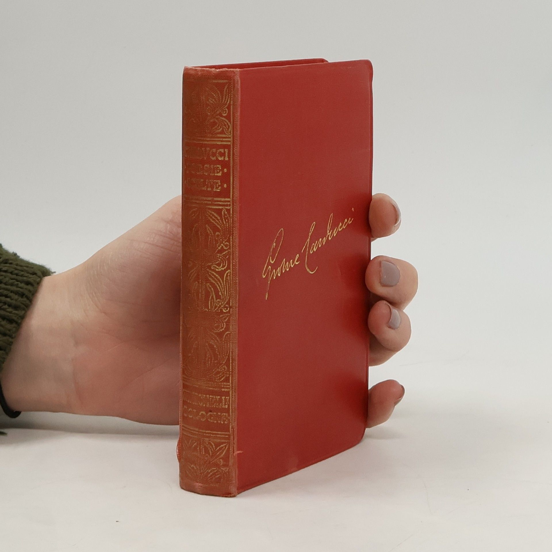 Giosue Carducci Poesie scelte