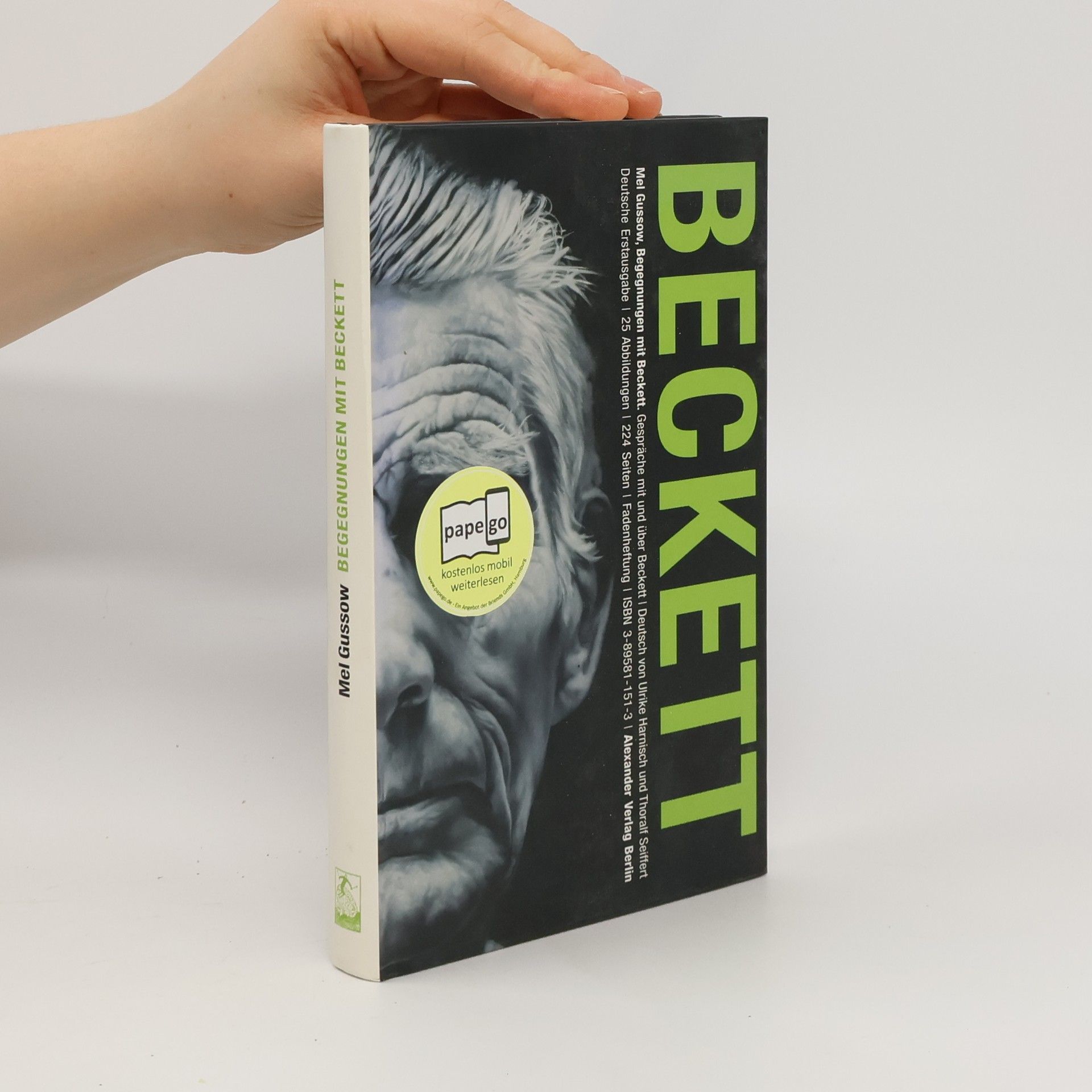 Mel Gussow Begegnungen mit Beckett
